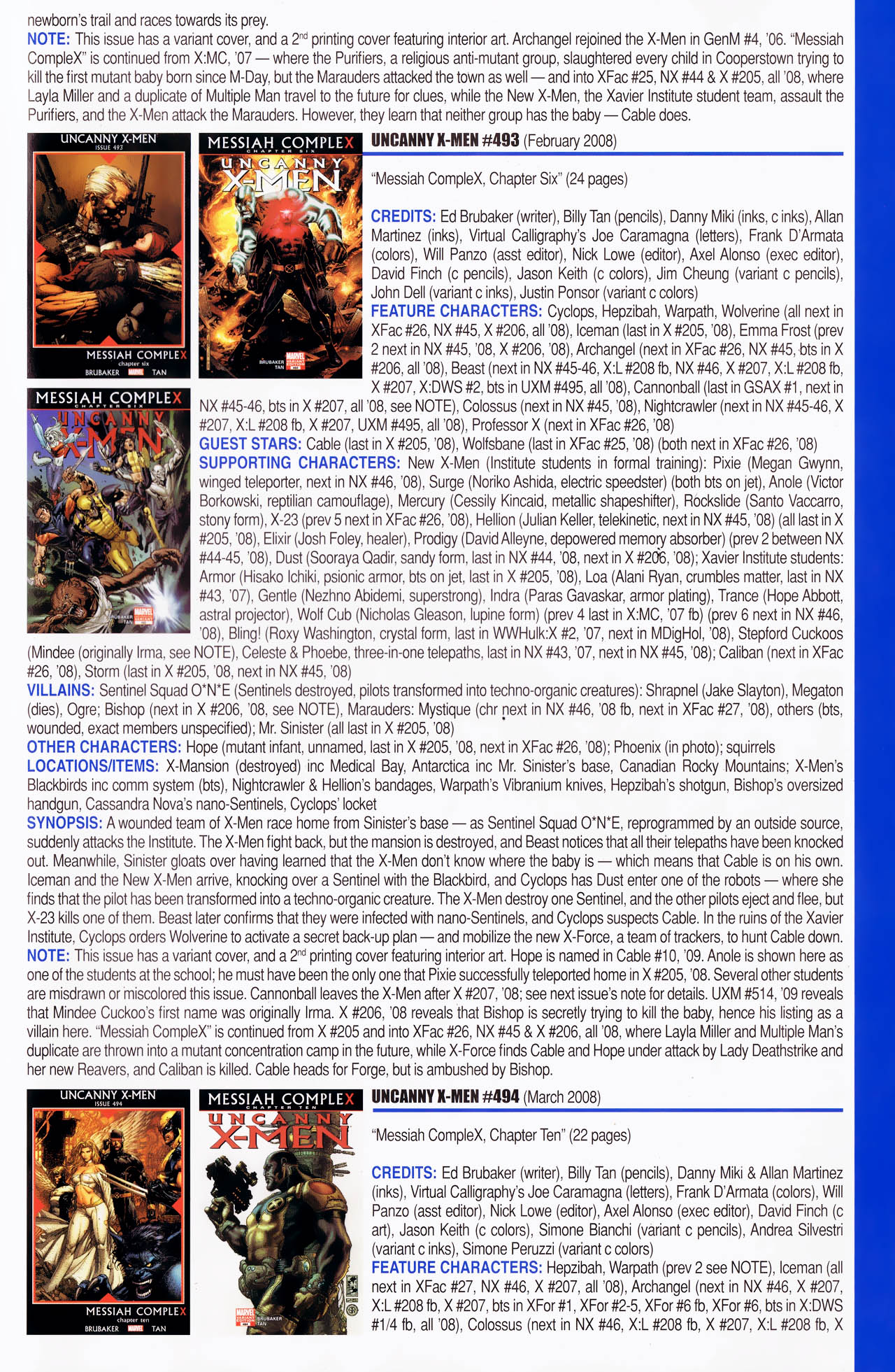 Read online Official Index to the Marvel Universe comic -  Issue #13 - 49