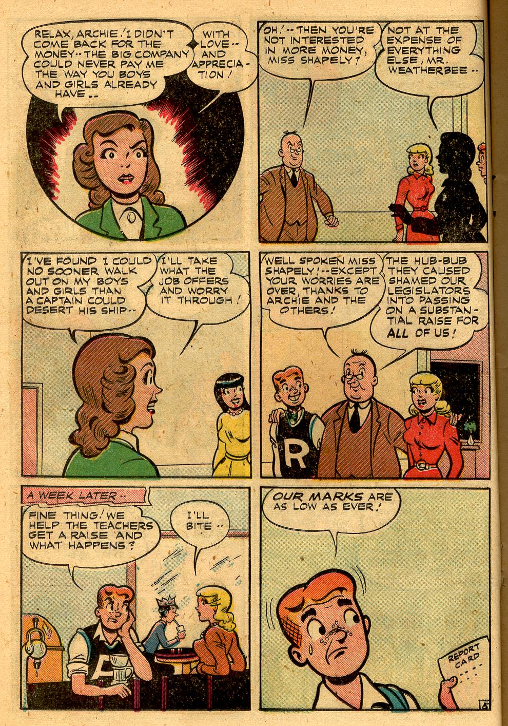 Read online Archie Comics comic -  Issue #050 - 16