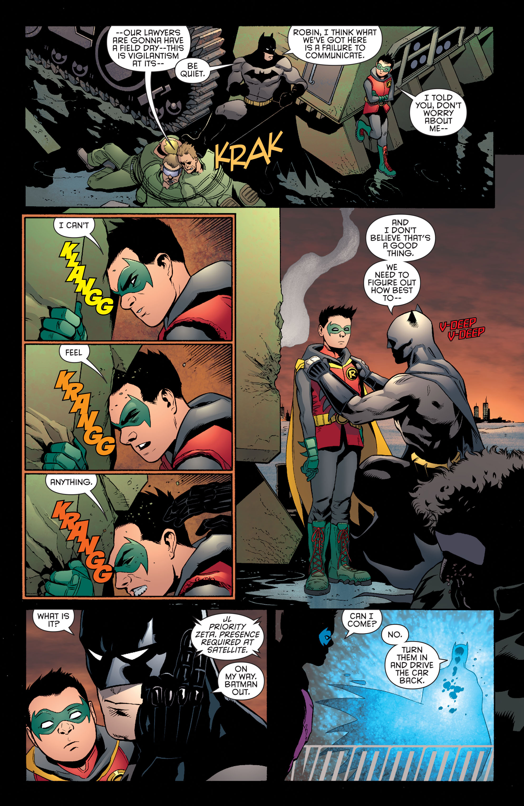 Read online Batman and Robin (2011) comic -  Issue #39 - 14