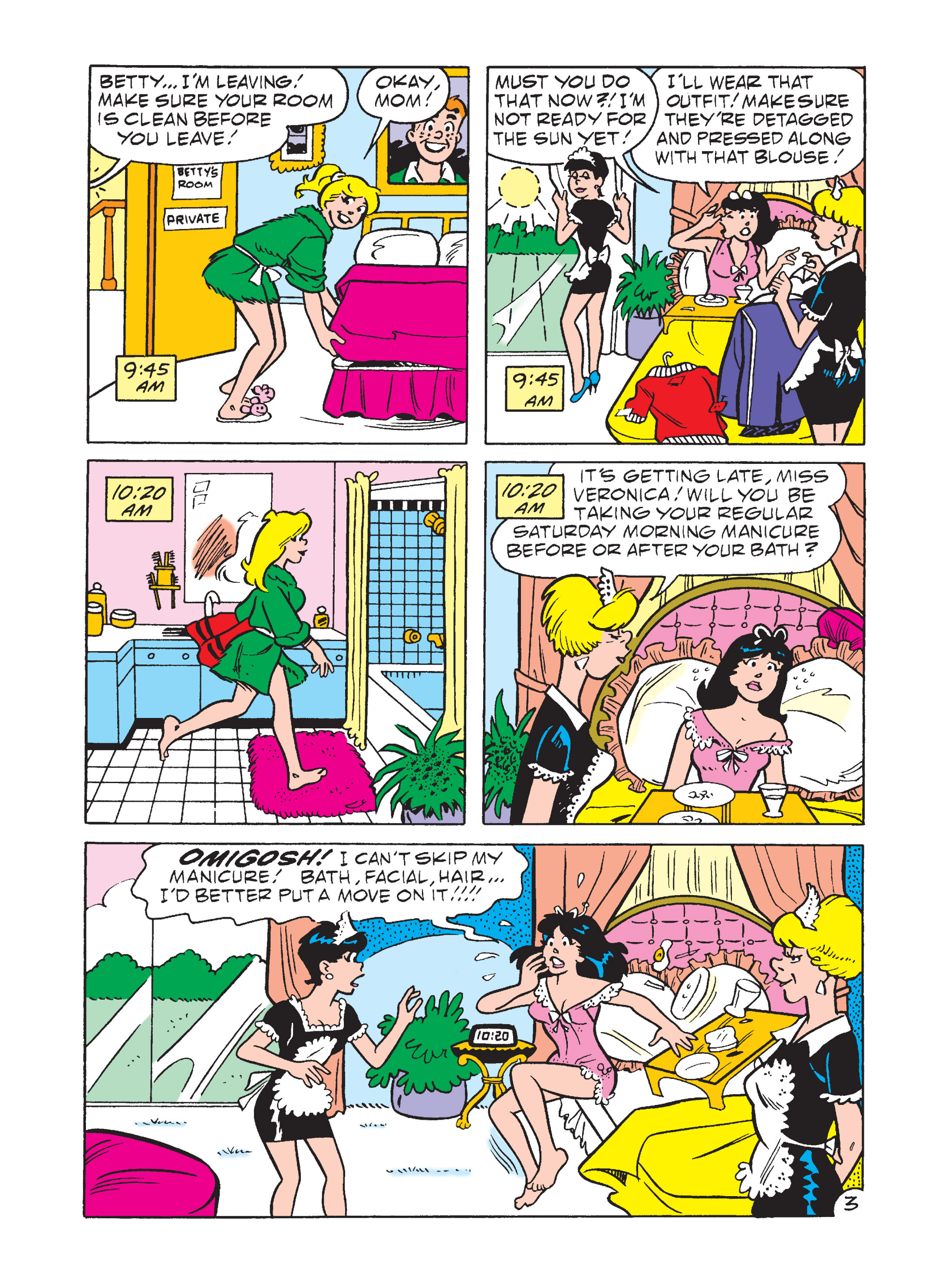 Read online Betty and Veronica Double Digest comic -  Issue #210 - 134