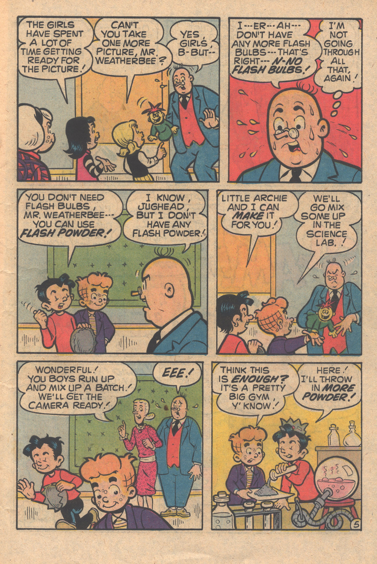 Read online The Adventures of Little Archie comic -  Issue #127 - 7