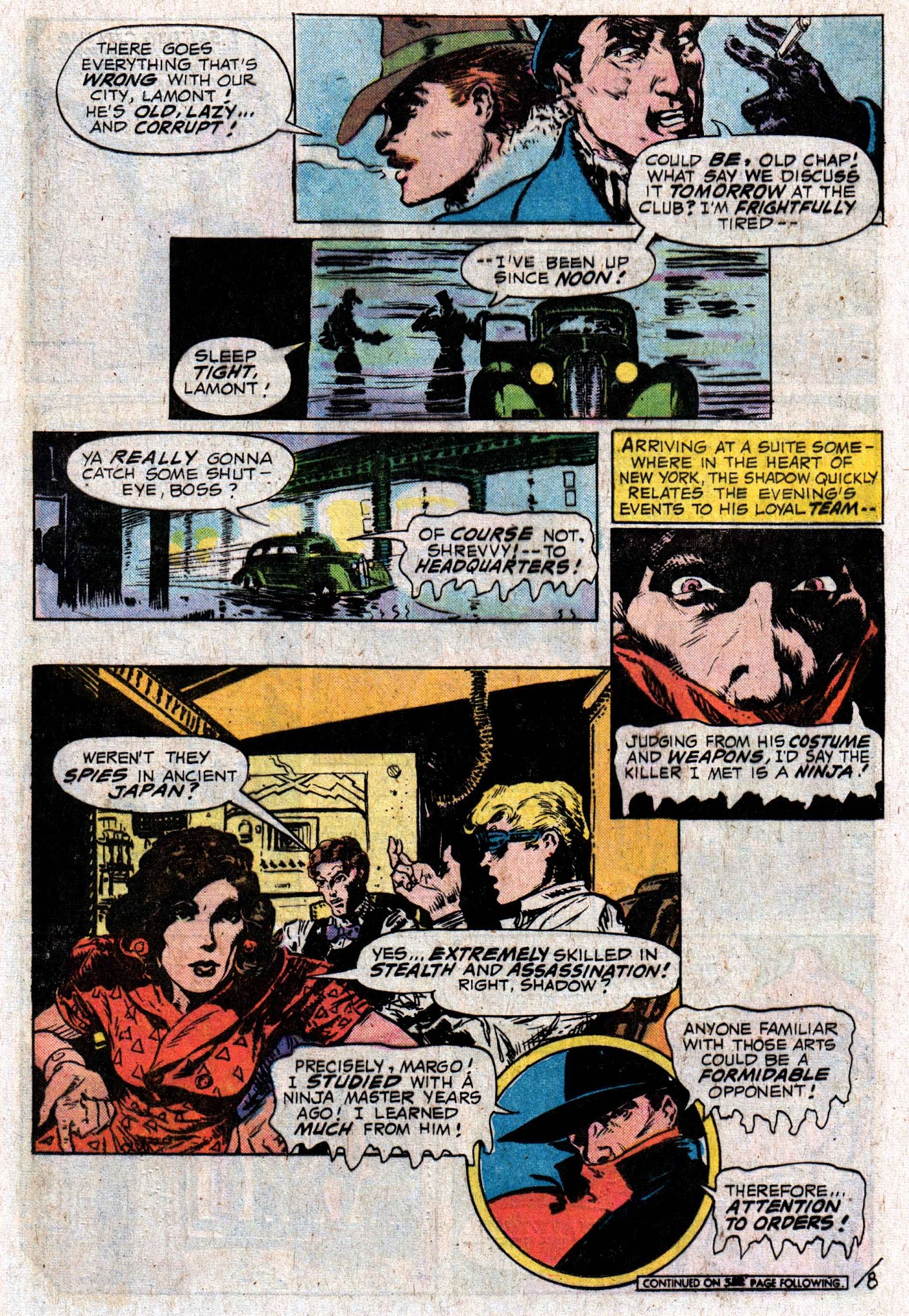 Read online The Shadow (1973) comic -  Issue #6 - 12