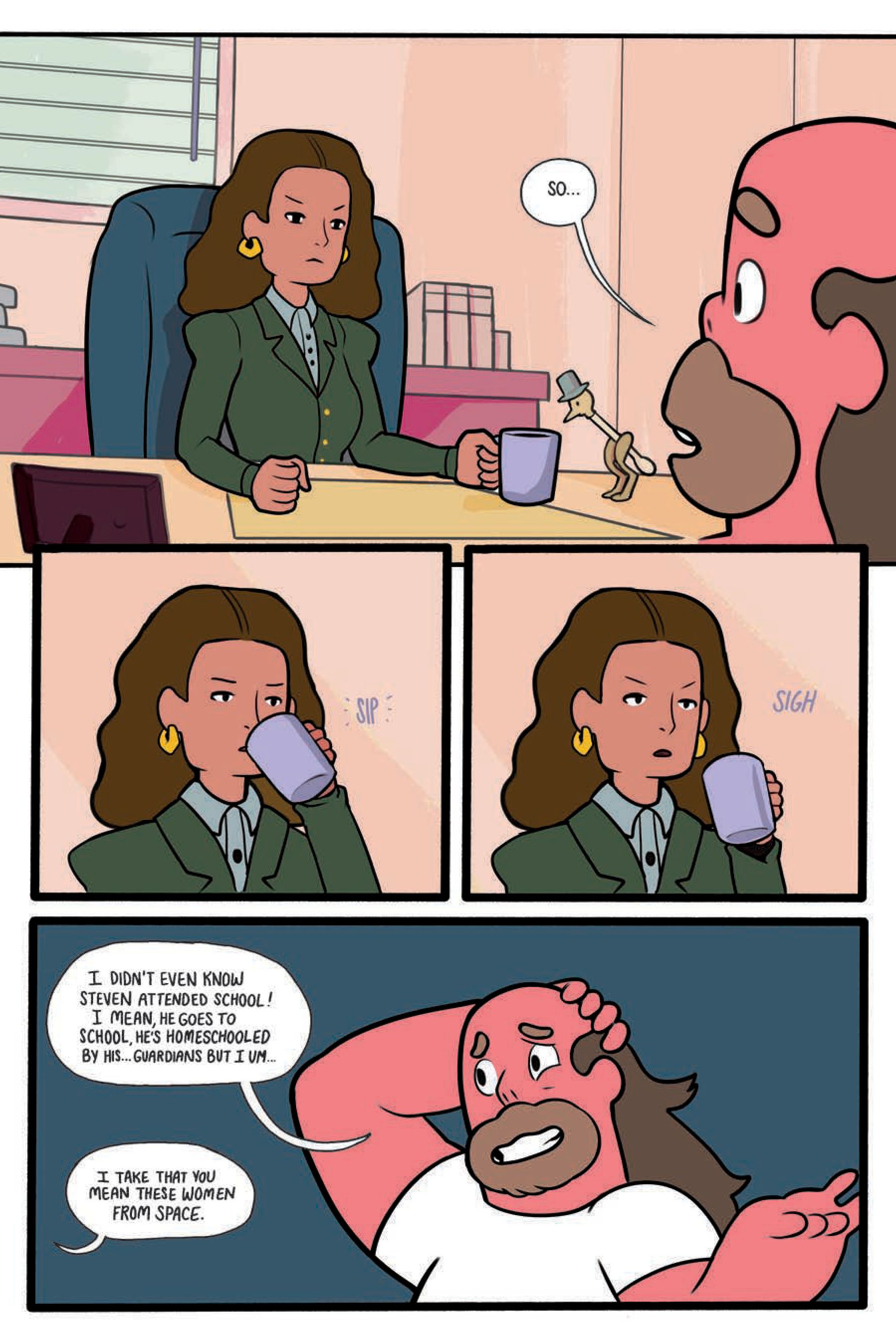 Read online Steven Universe: Too Cool For School comic -  Issue # TPB - 29