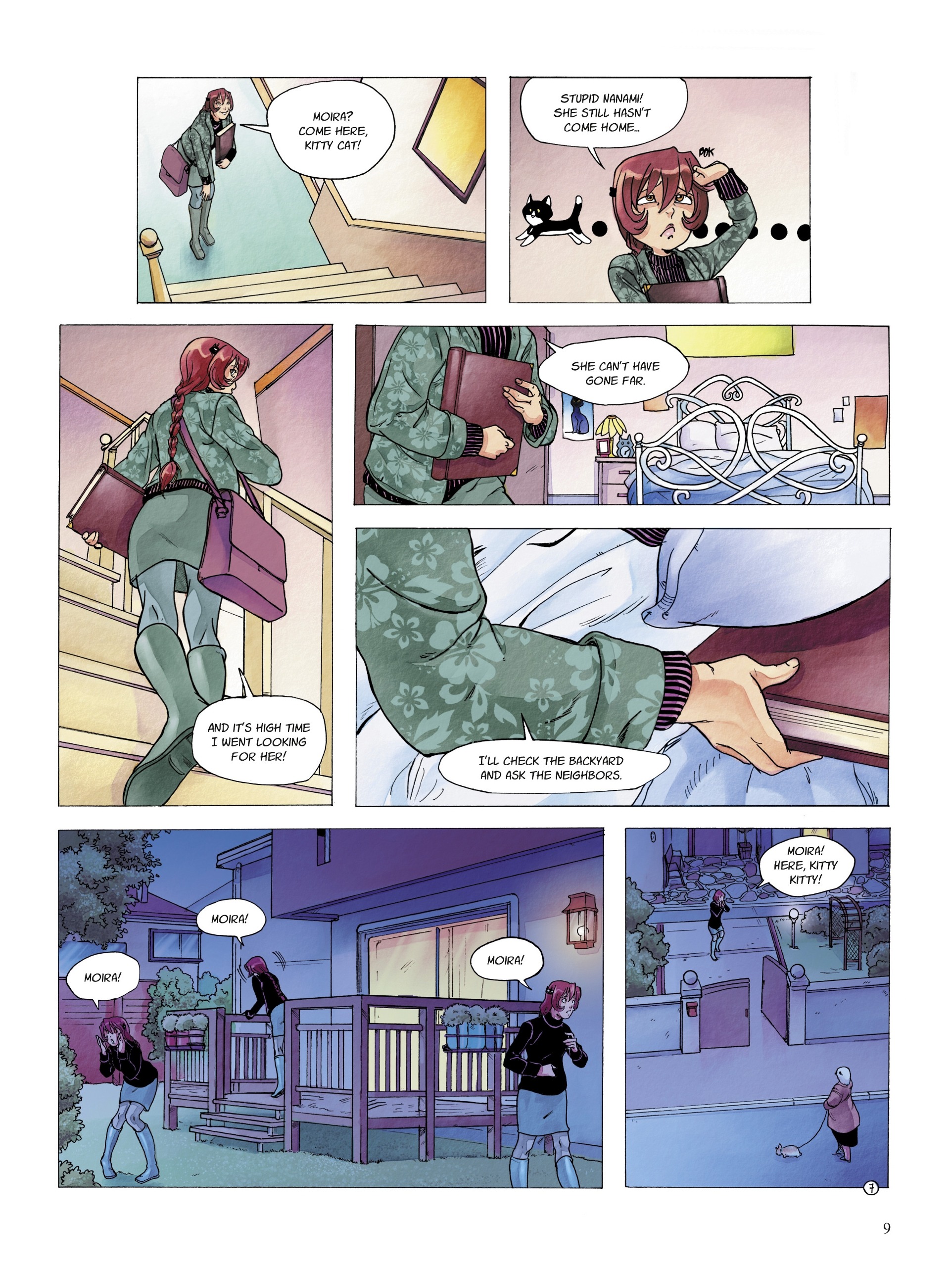Read online Nanami comic -  Issue #3 - 9
