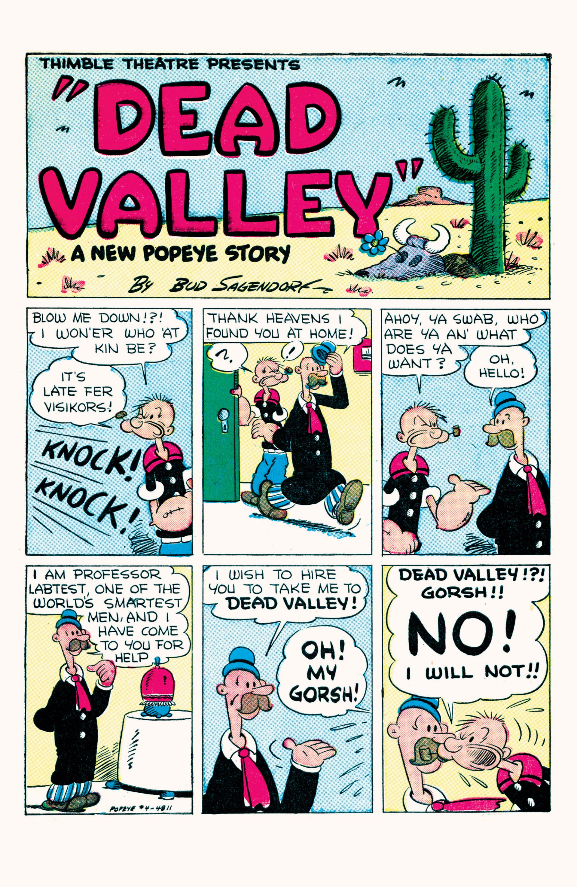 Read online Classic Popeye comic -  Issue #4 - 3