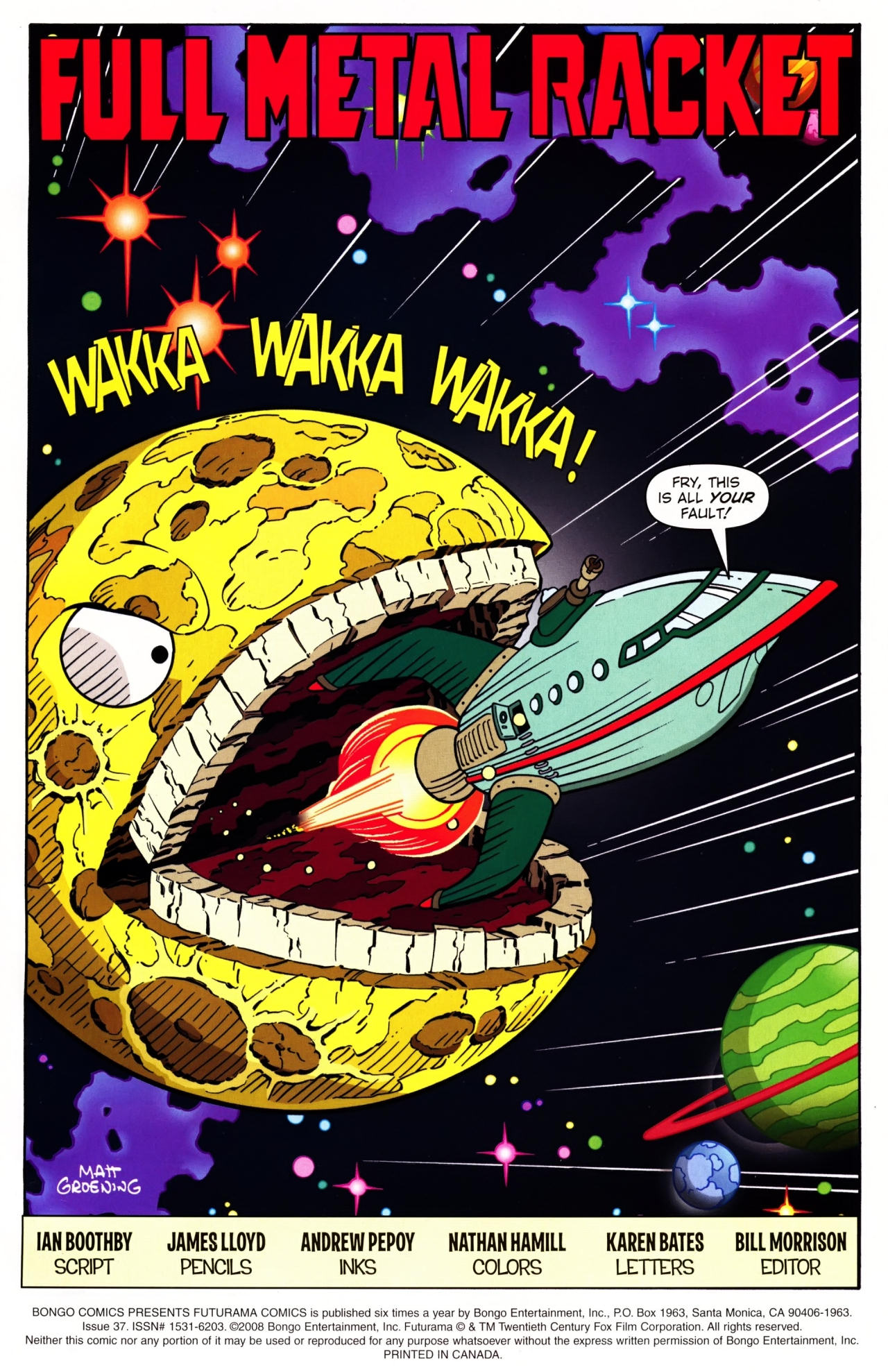 Read online Futurama Comics comic -  Issue #37 - 2