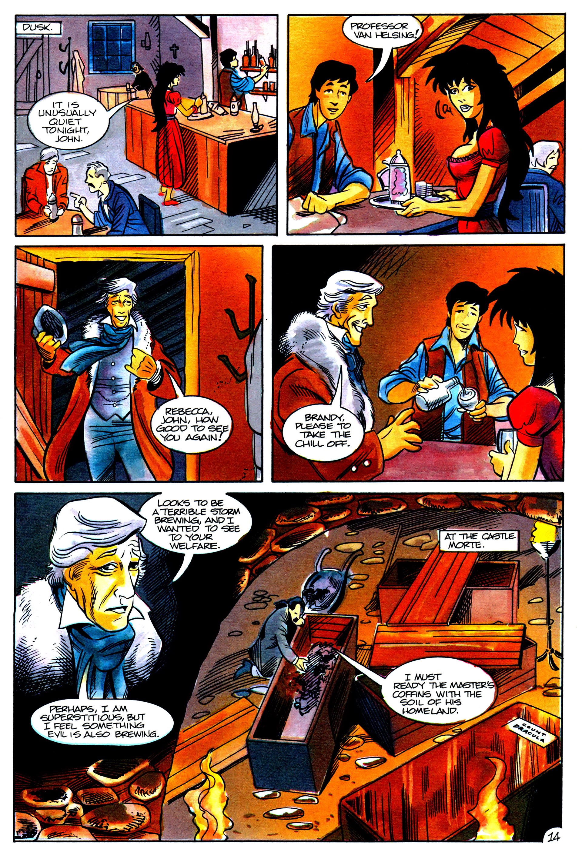 Read online Fright Night (1988) comic -  Issue #14 - 18
