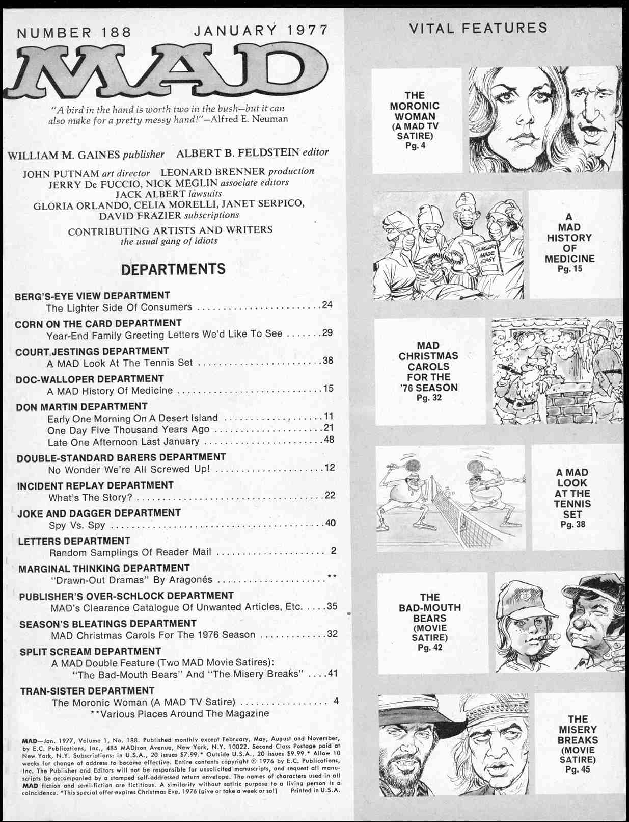 Read online MAD comic -  Issue #188 - 3