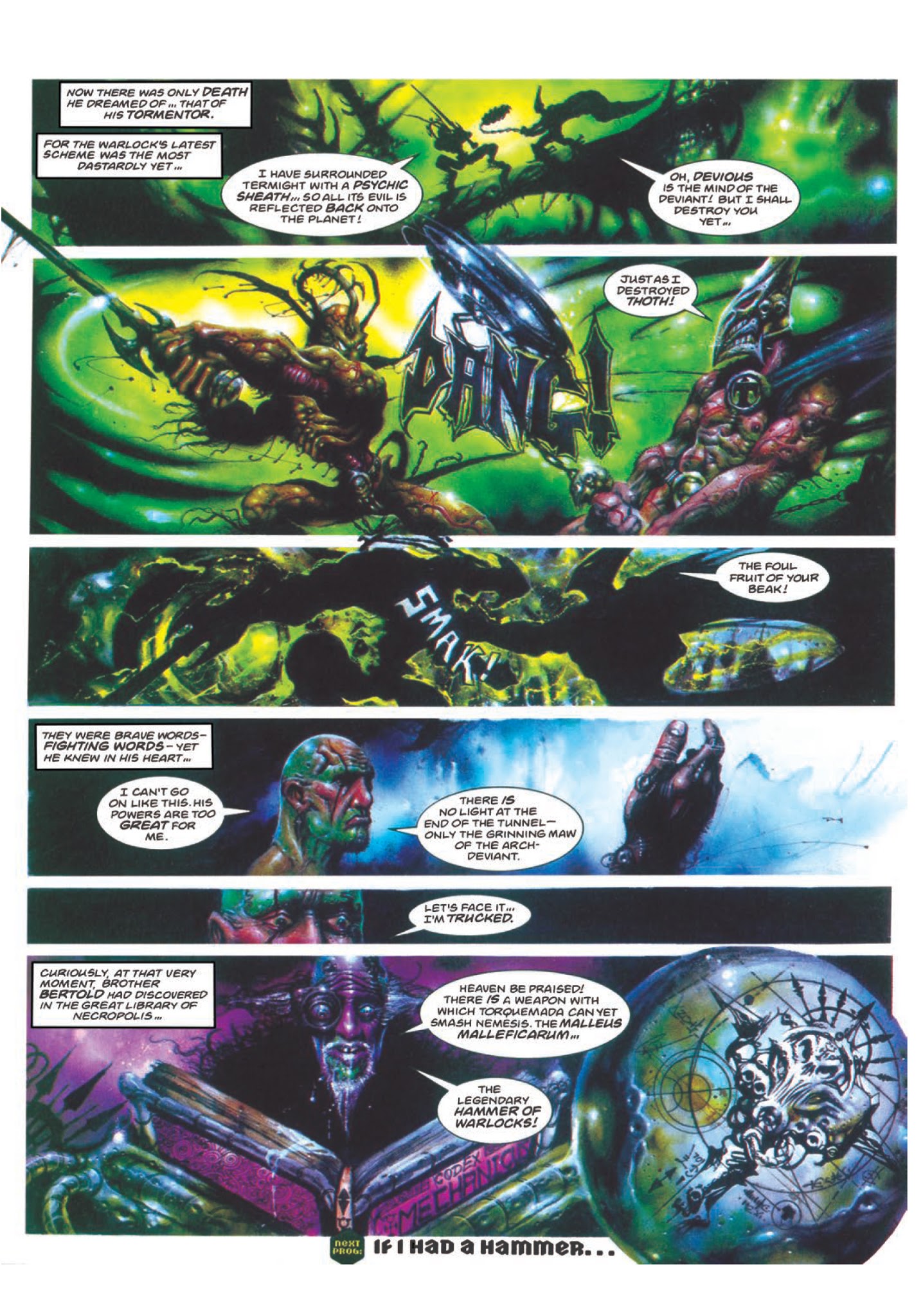 Read online The Complete Nemesis The Warlock comic -  Issue # TPB 3 - 136