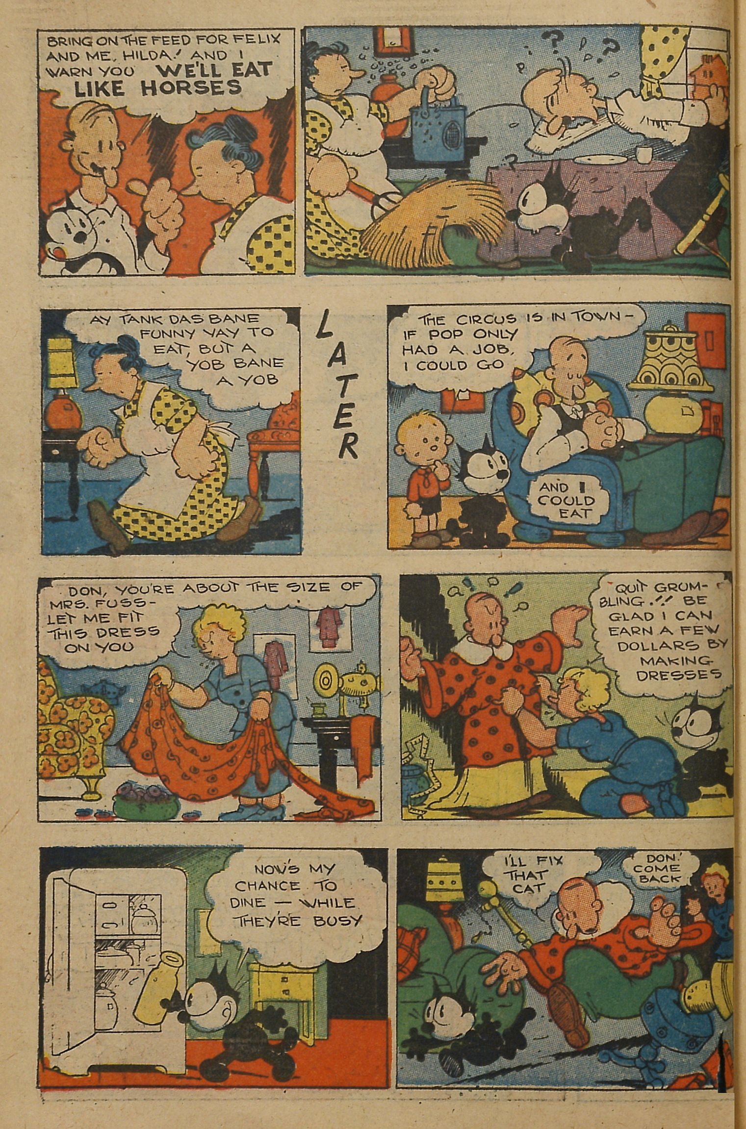 Read online Felix the Cat (1951) comic -  Issue #37 - 27