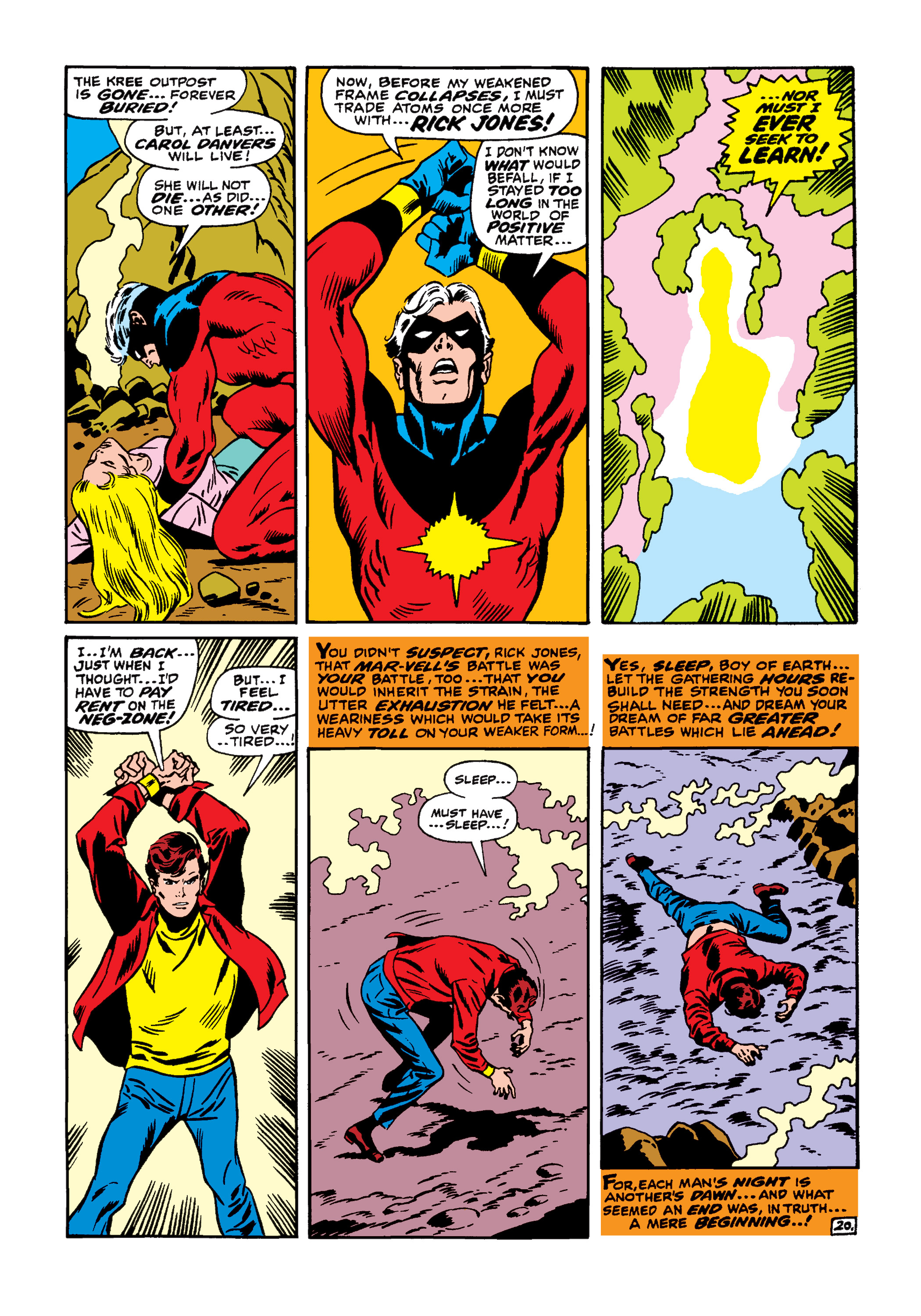 Read online Marvel Masterworks: Captain Marvel comic -  Issue # TPB 2 (Part 2) - 96