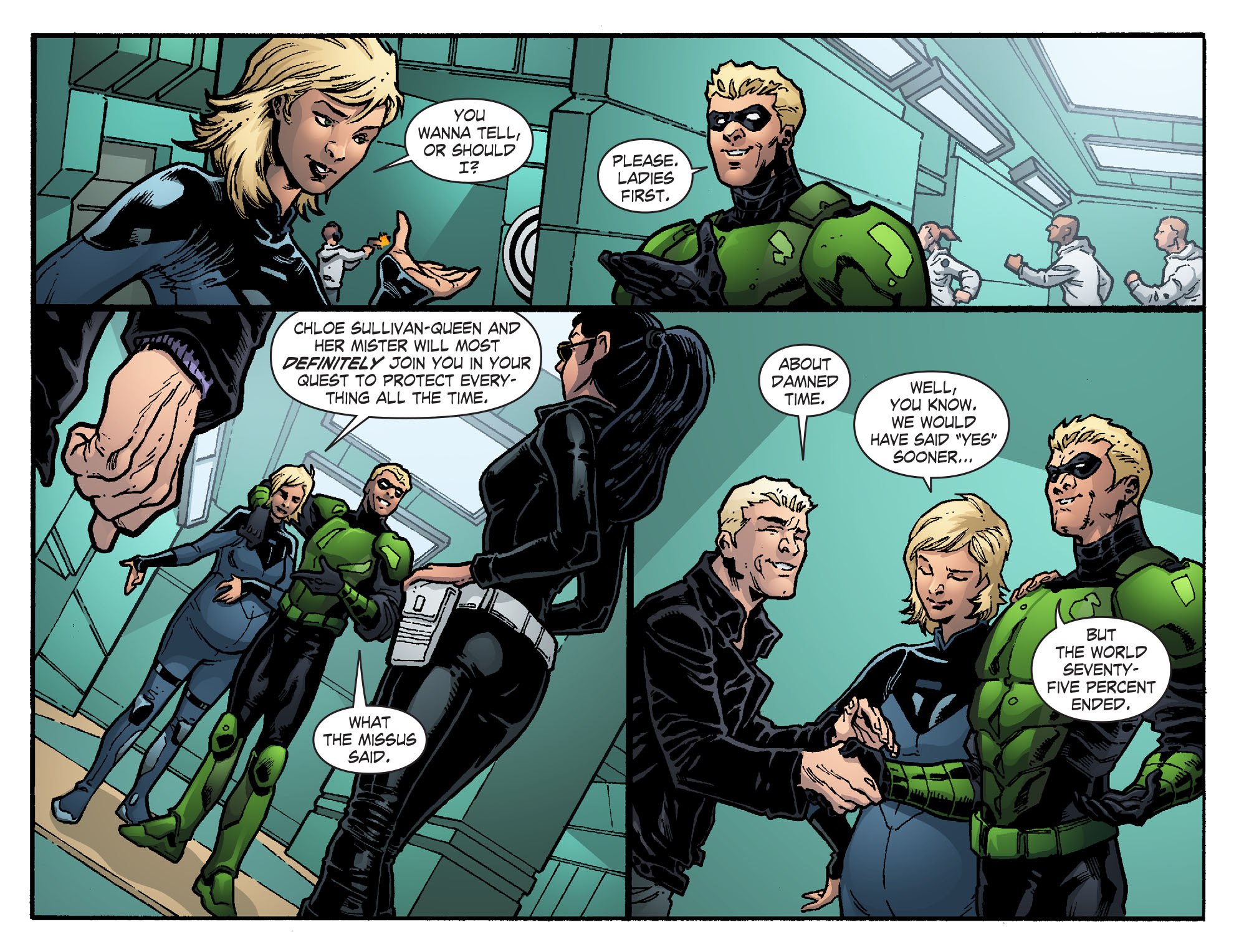 Read online Smallville: Continuity comic -  Issue #11 - 13