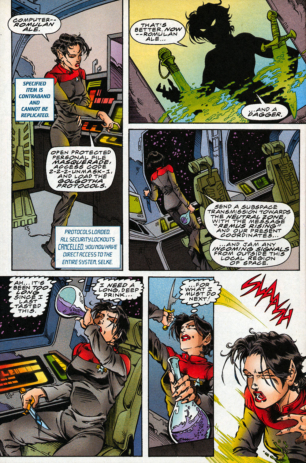 Read online Star Trek: Starfleet Academy (1996) comic -  Issue #14 - 6