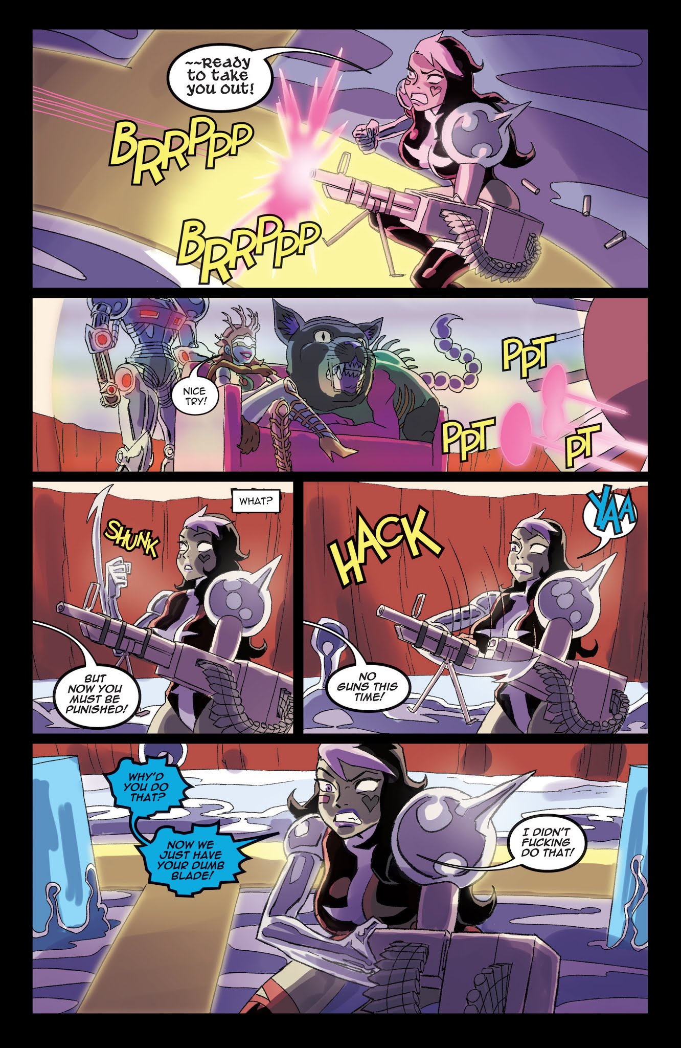 Read online Danger Doll Squad: Galactic Gladiators comic -  Issue #3 - 15