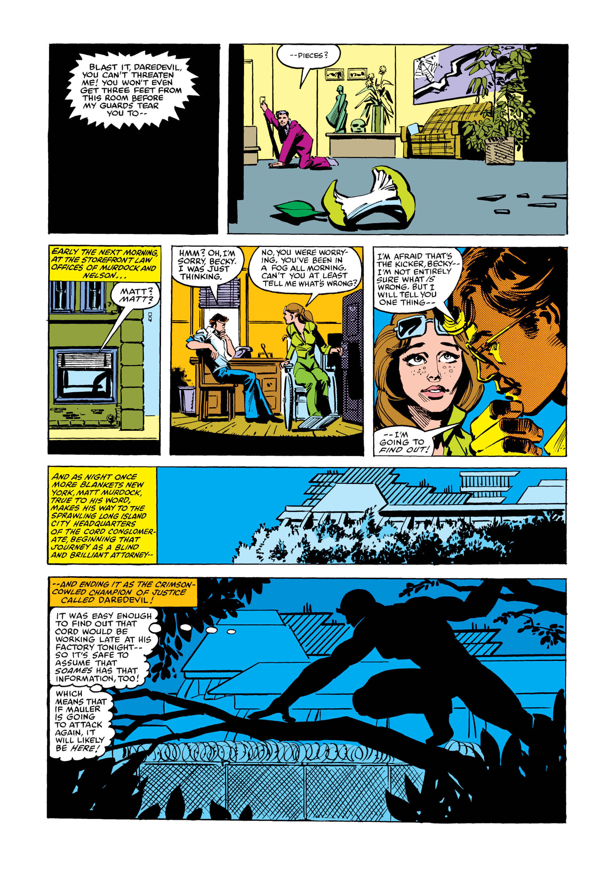Read online Marvel Masterworks: Daredevil comic -  Issue # TPB 15 (Part 2) - 61