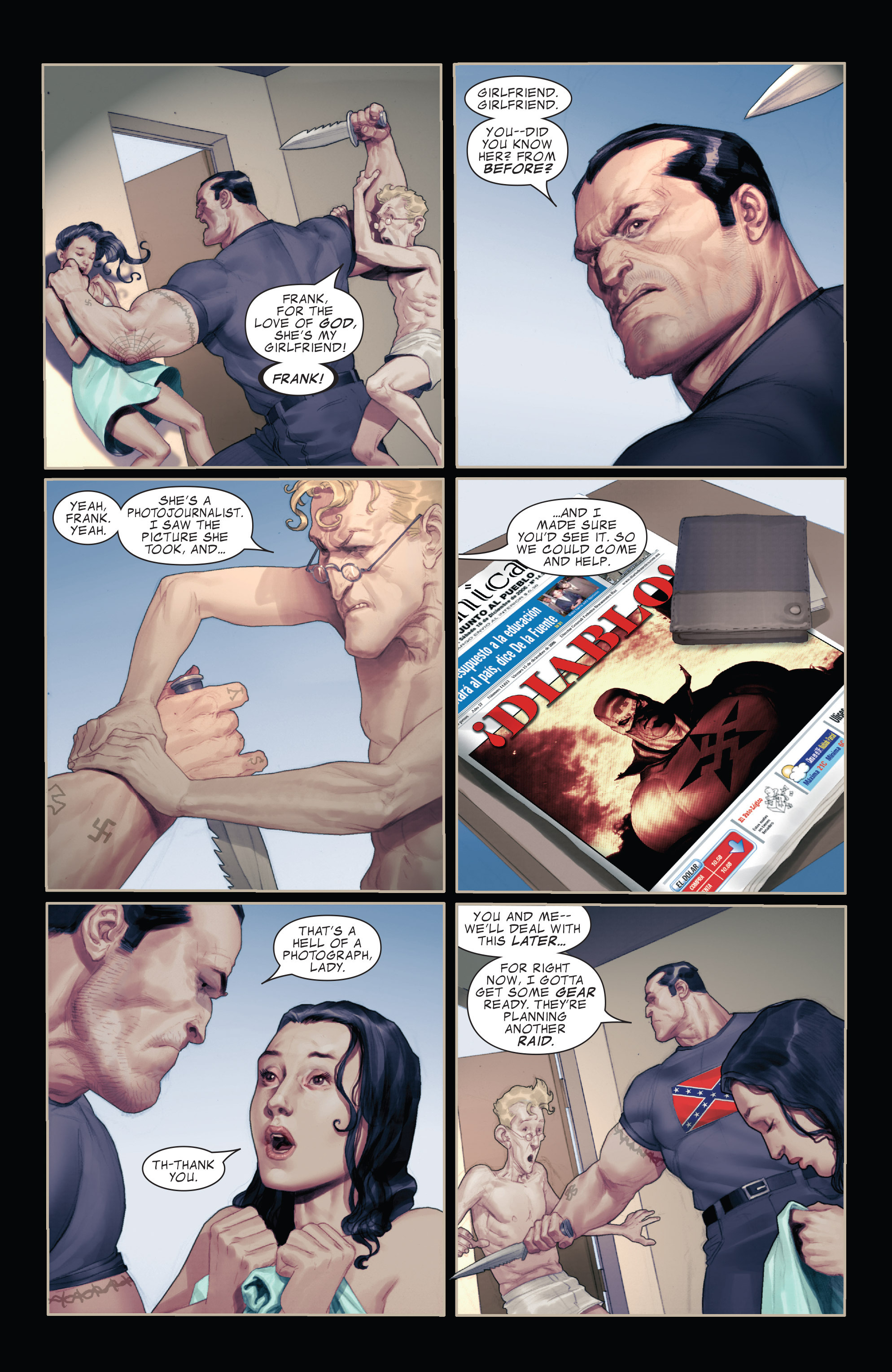 Read online Punisher War Journal comic -  Issue #8 - 9