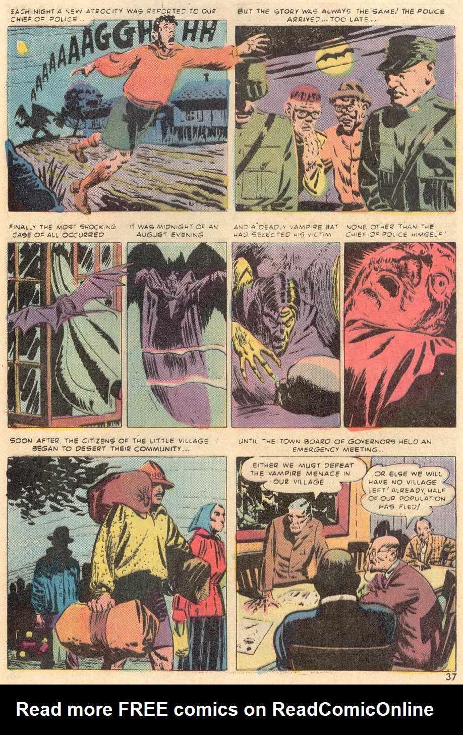 Read online Giant-Size Chillers Featuring Curse of Dracula comic -  Issue # Full - 31