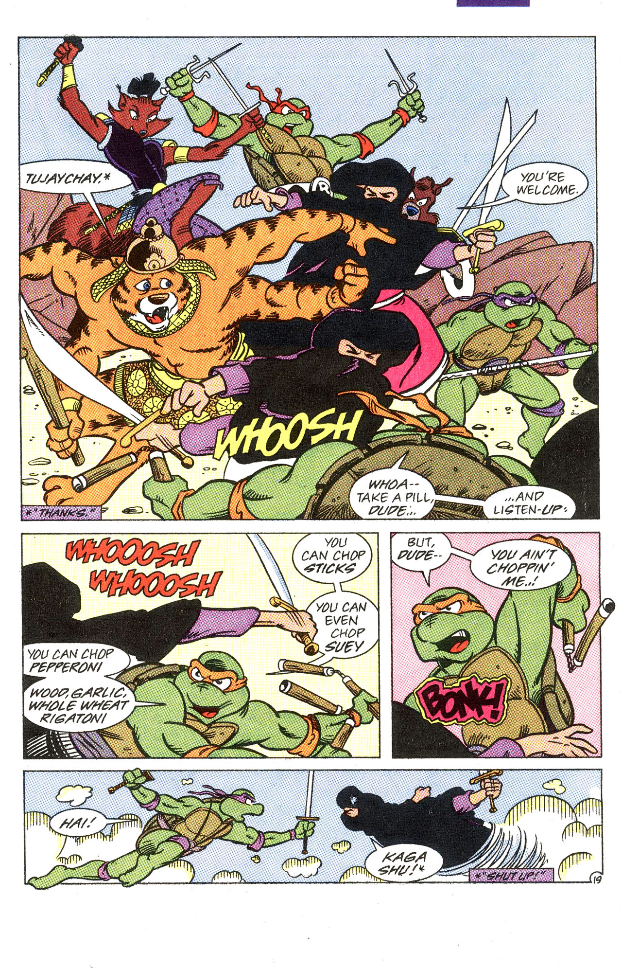 Read online Teenage Mutant Ninja Turtles Adventures (1989) comic -  Issue #33 - 20