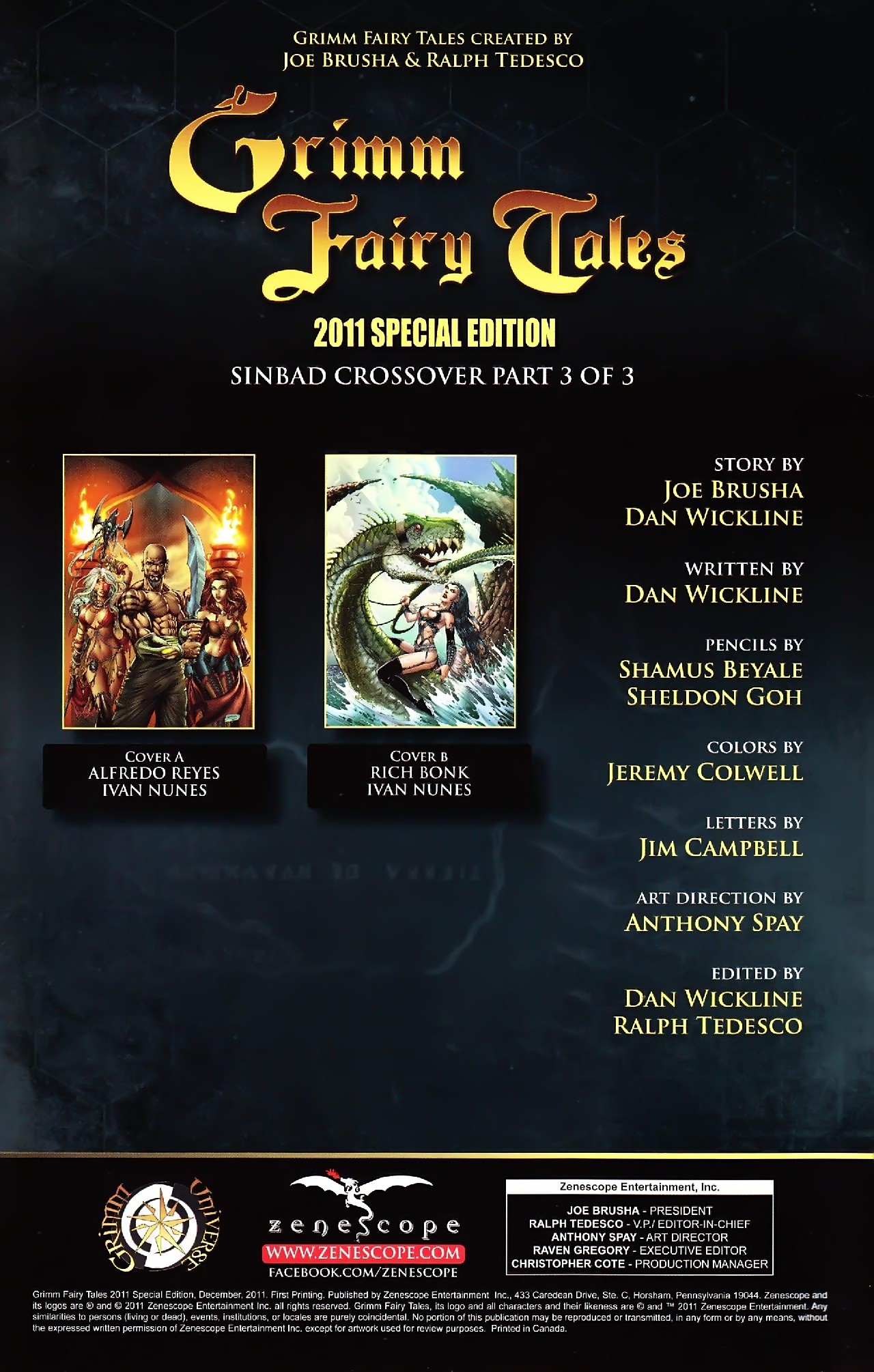 Read online Grimm Fairy Tales 2011 Special Edition comic -  Issue # Full - 3