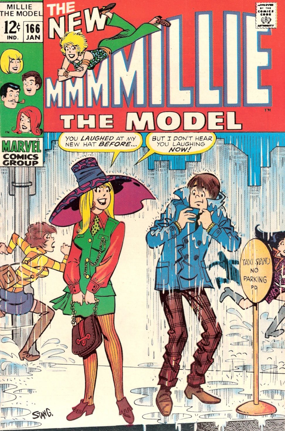 Read online Millie the Model comic -  Issue #166 - 1