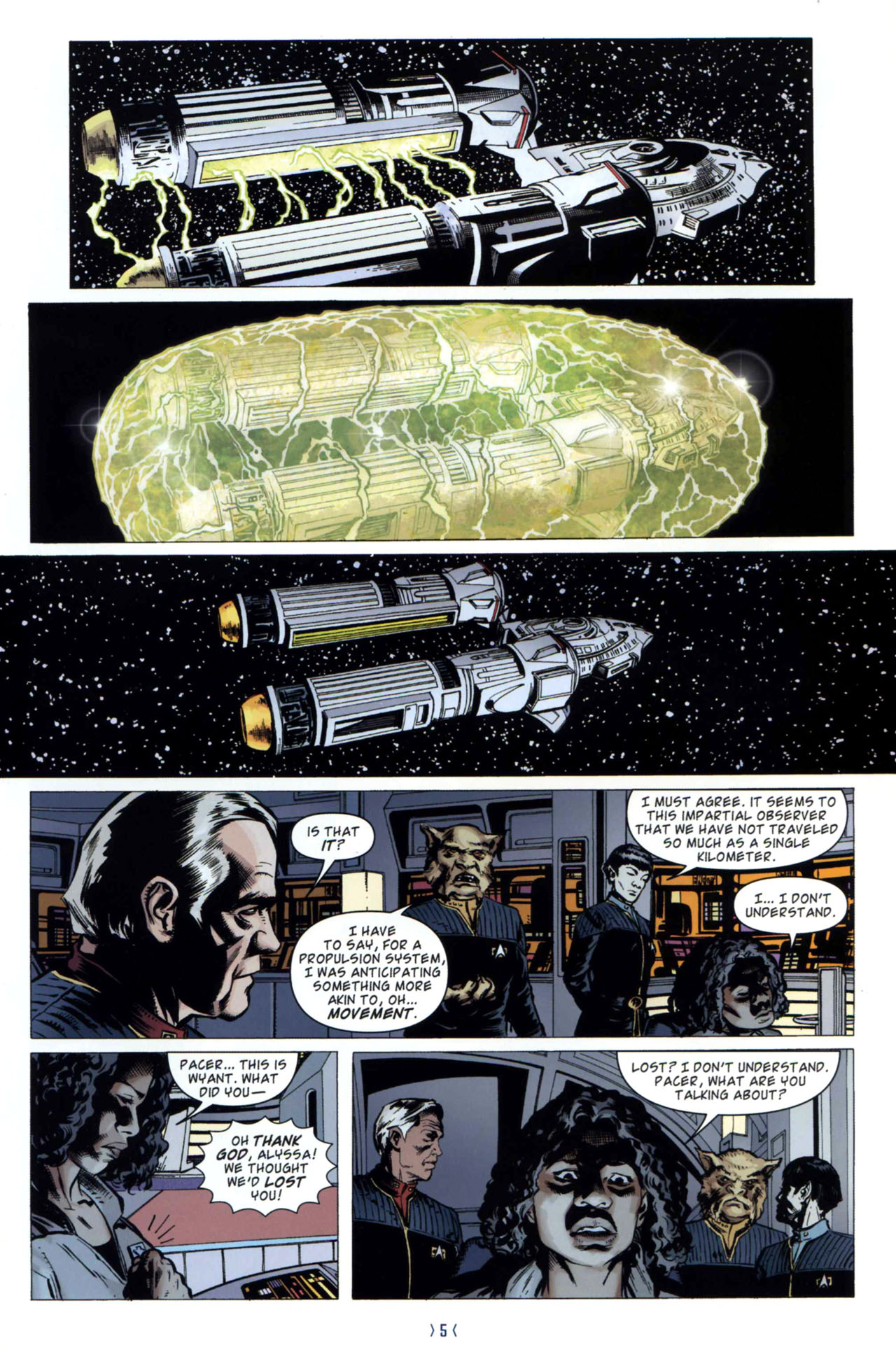 Read online Star Trek: New Frontier comic -  Issue #1 - 7