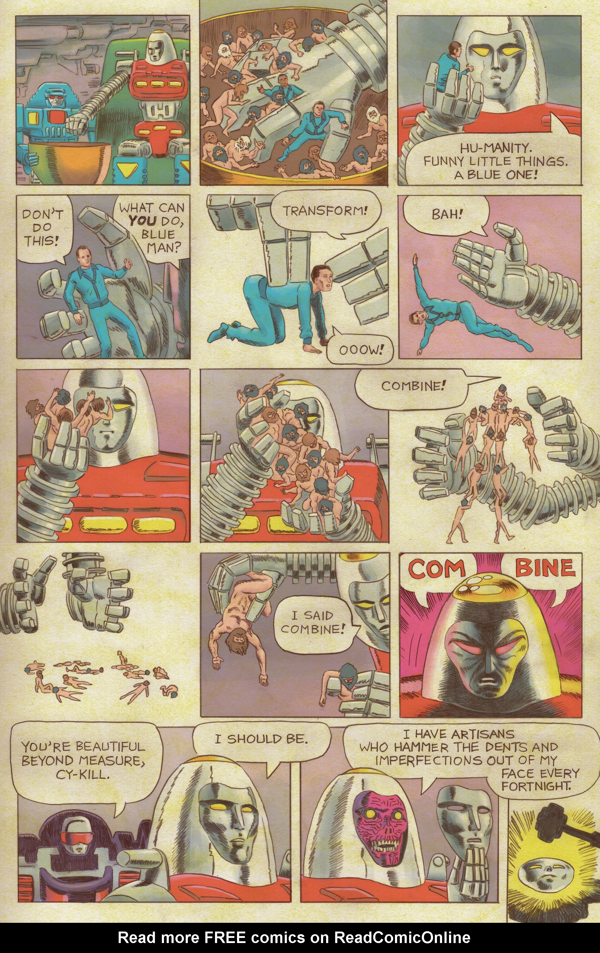 Read online Go-Bots comic -  Issue #4 - 9