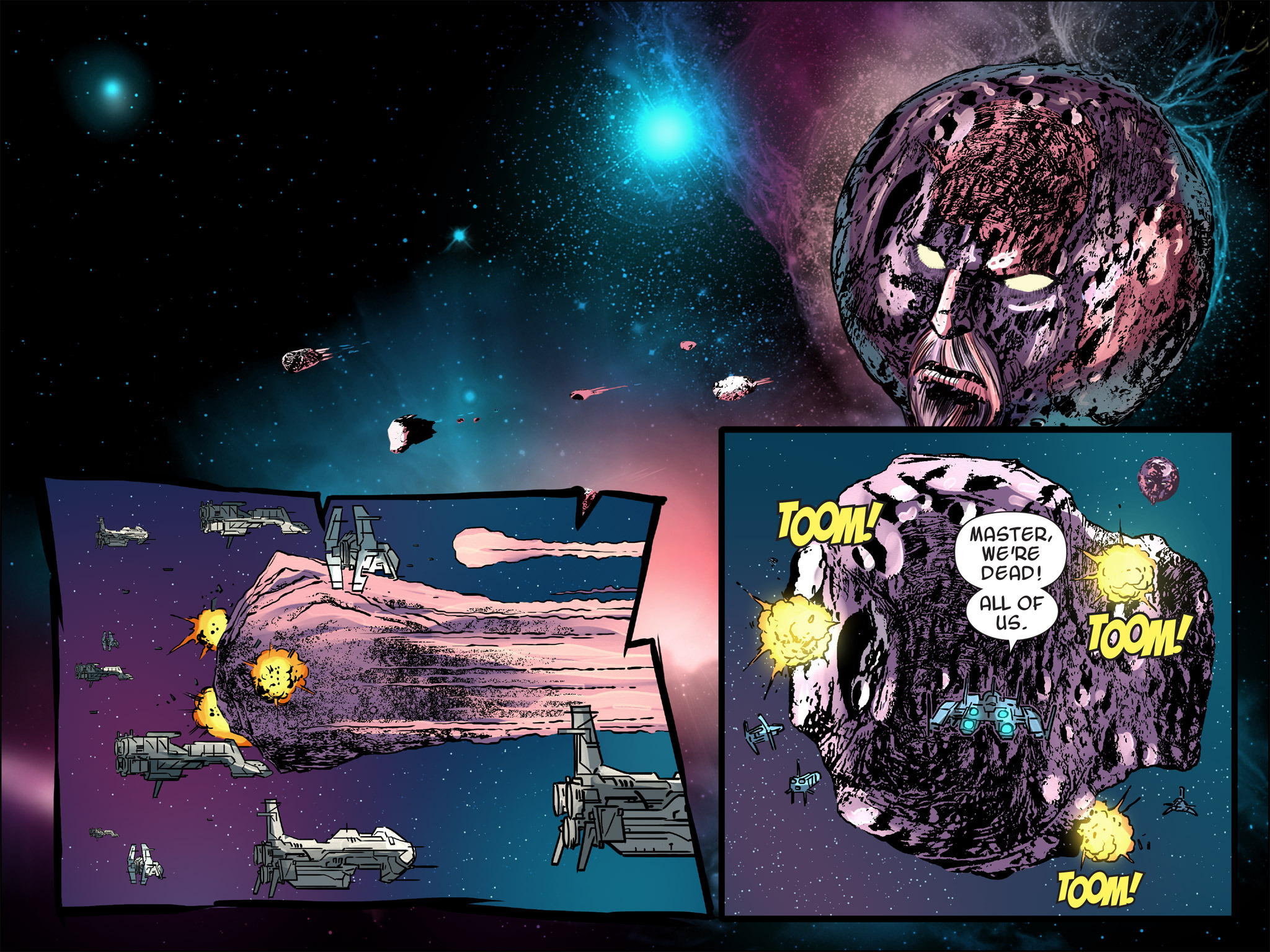 Read online Thanos: A God Up There Listening comic -  Issue # TPB - 145