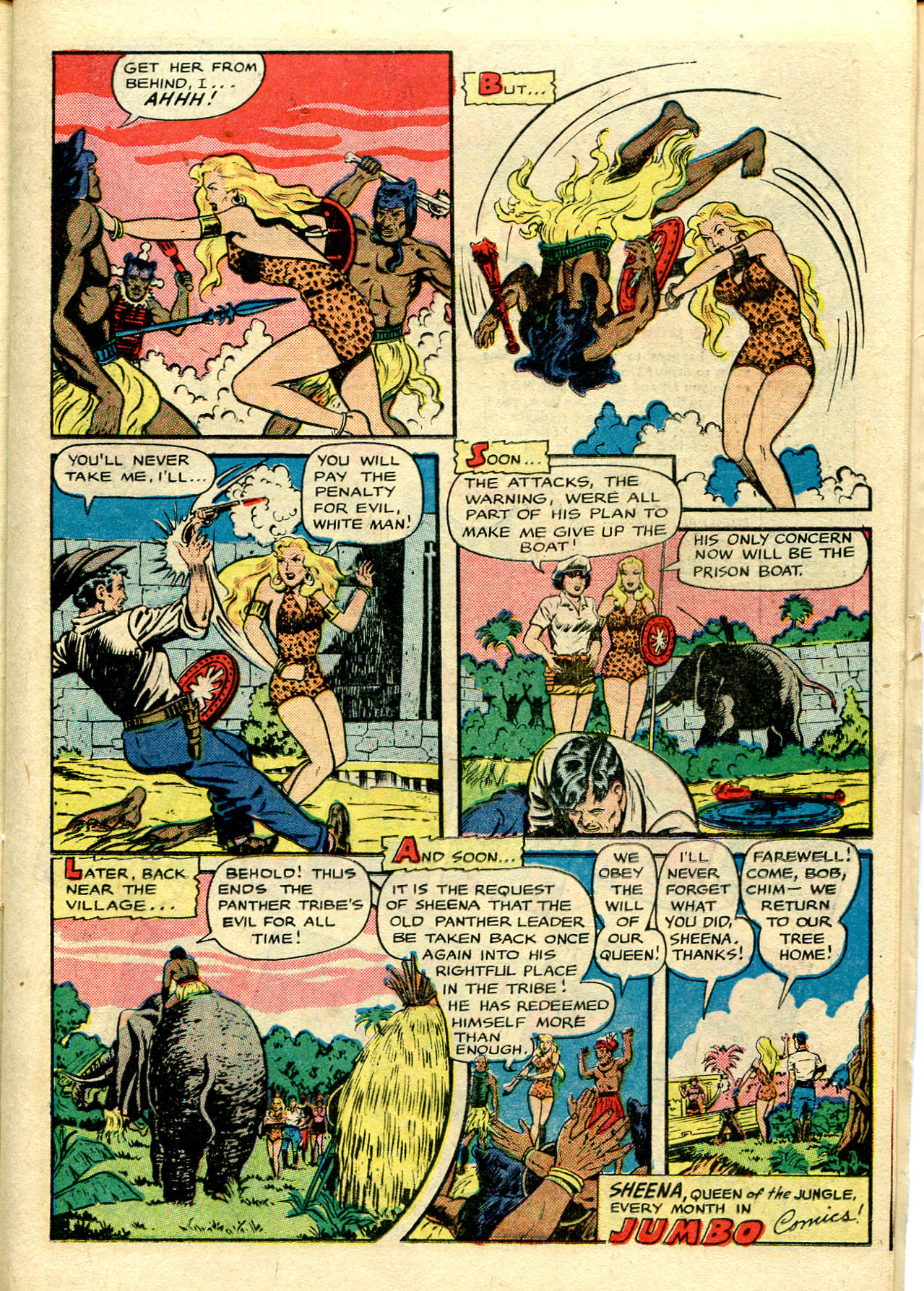 Read online Jumbo Comics comic -  Issue #139 - 17