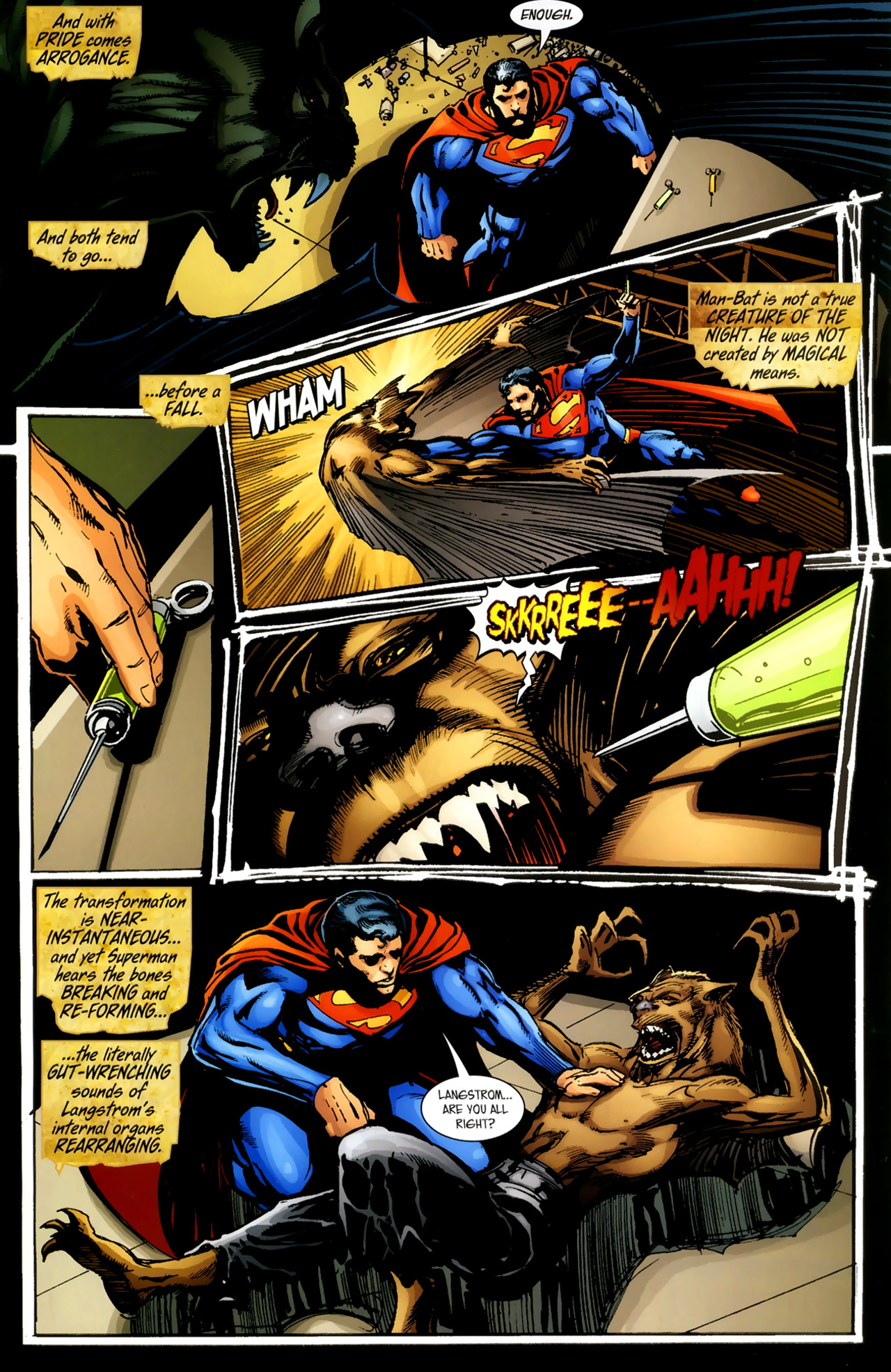 Read online Superman and Batman vs. Vampires and Werewolves comic -  Issue #5 - 16
