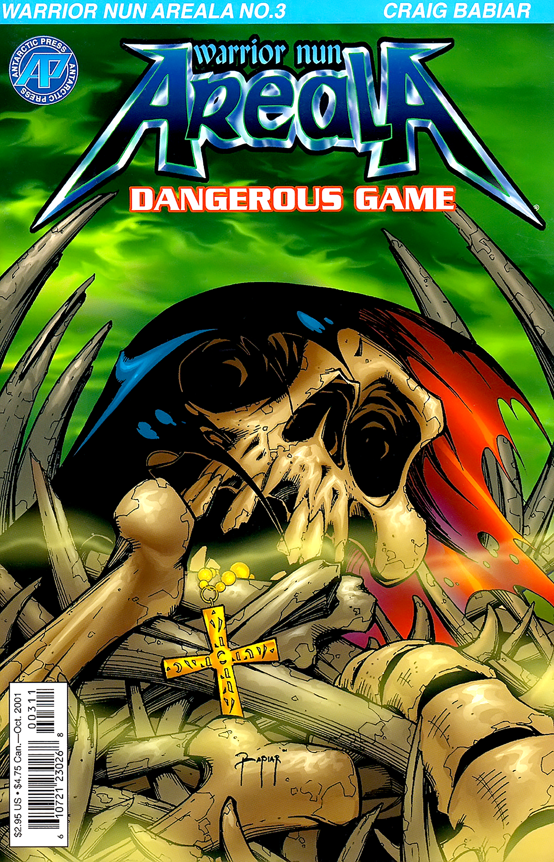 Read online Warrior Nun Areala:  Dangerous Game comic -  Issue #3 - 1