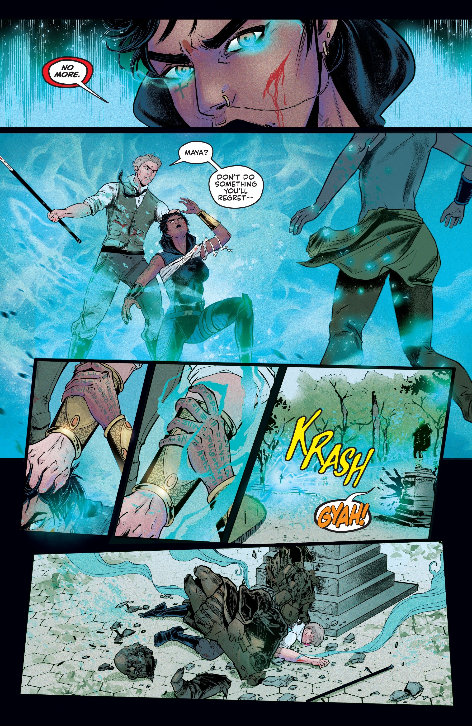 Read online Artemis and the Assassin comic -  Issue #5 - 6