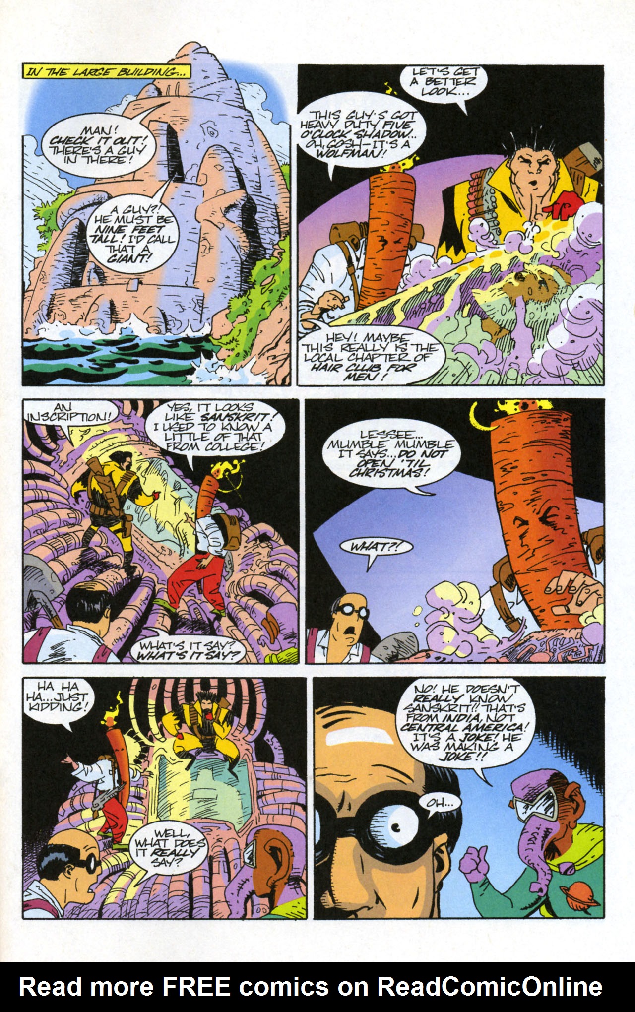 Read online Teenage Mutant Ninja Turtles/Flaming Carrot Crossover comic -  Issue #3 - 27