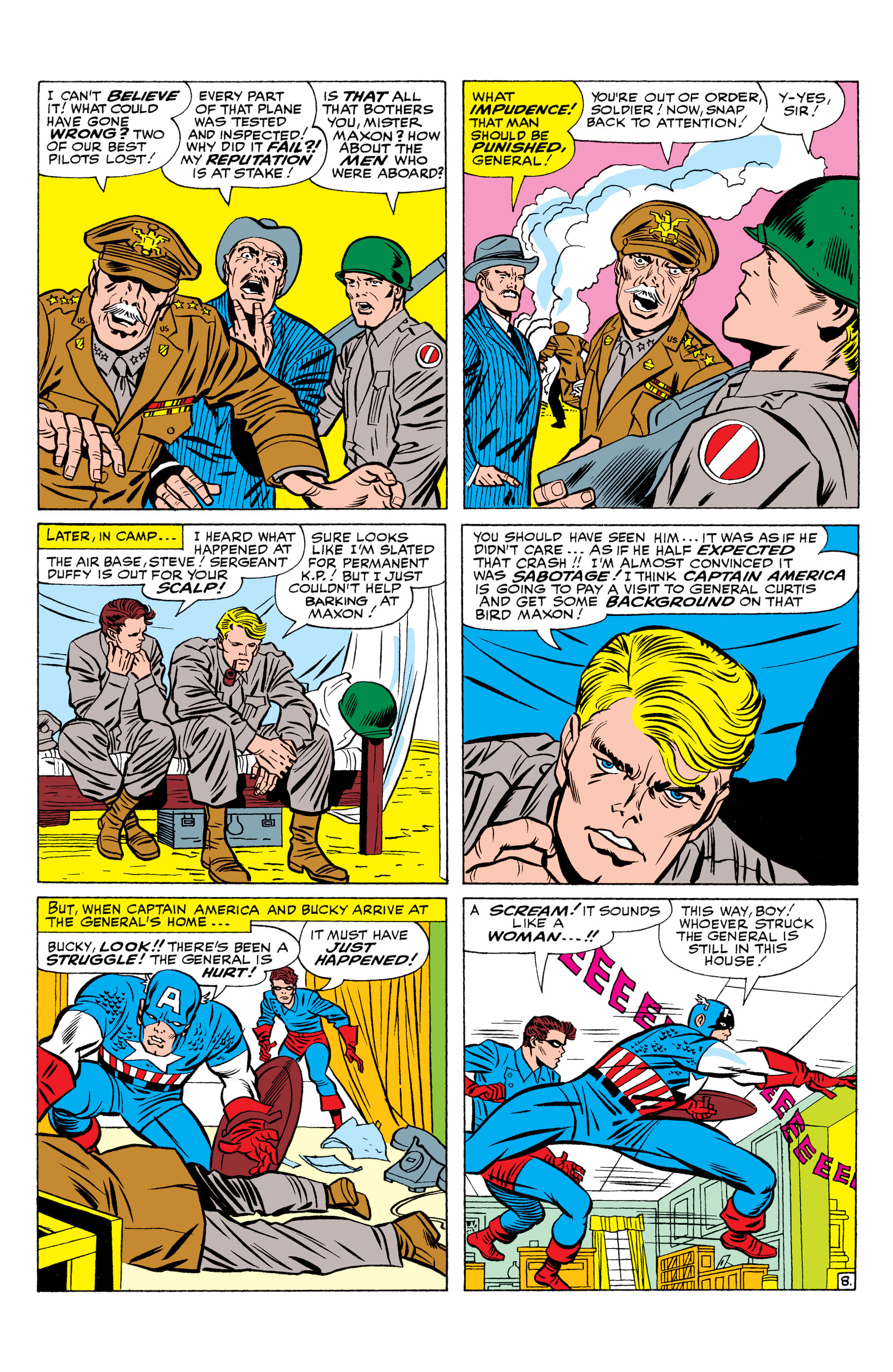 Read online Marvel Masterworks: Captain America comic -  Issue # TPB 1 (Part 1) - 80