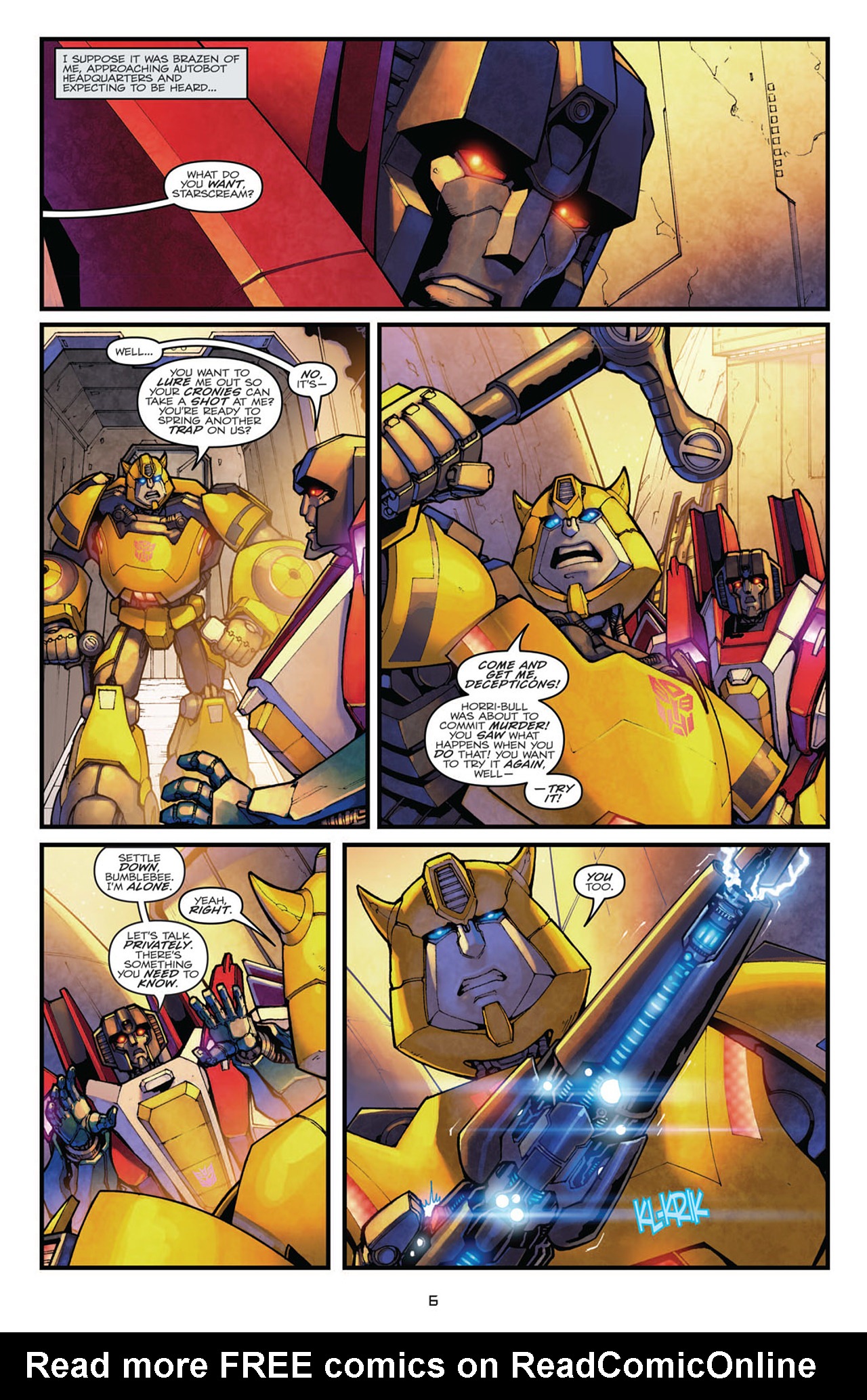 Read online Transformers: Robots In Disguise (2012) comic -  Issue #2 - 9