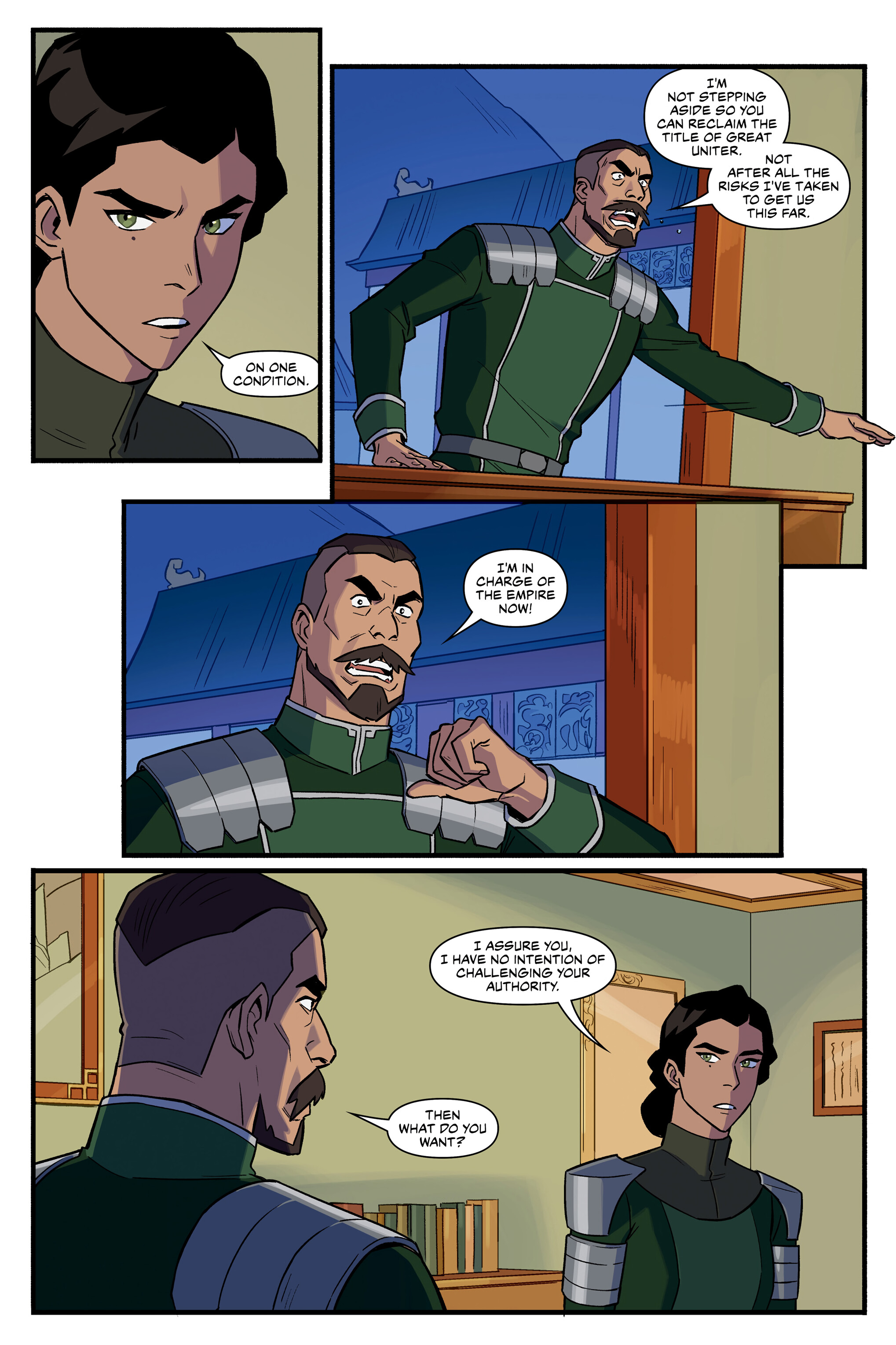 Read online Nickelodeon The Legend of Korra: Ruins of the Empire comic -  Issue # TPB 3 - 45