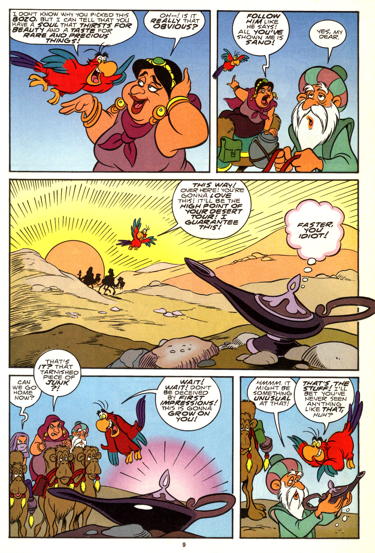Read online The Return of Disney's Aladdin comic -  Issue #1 - 12
