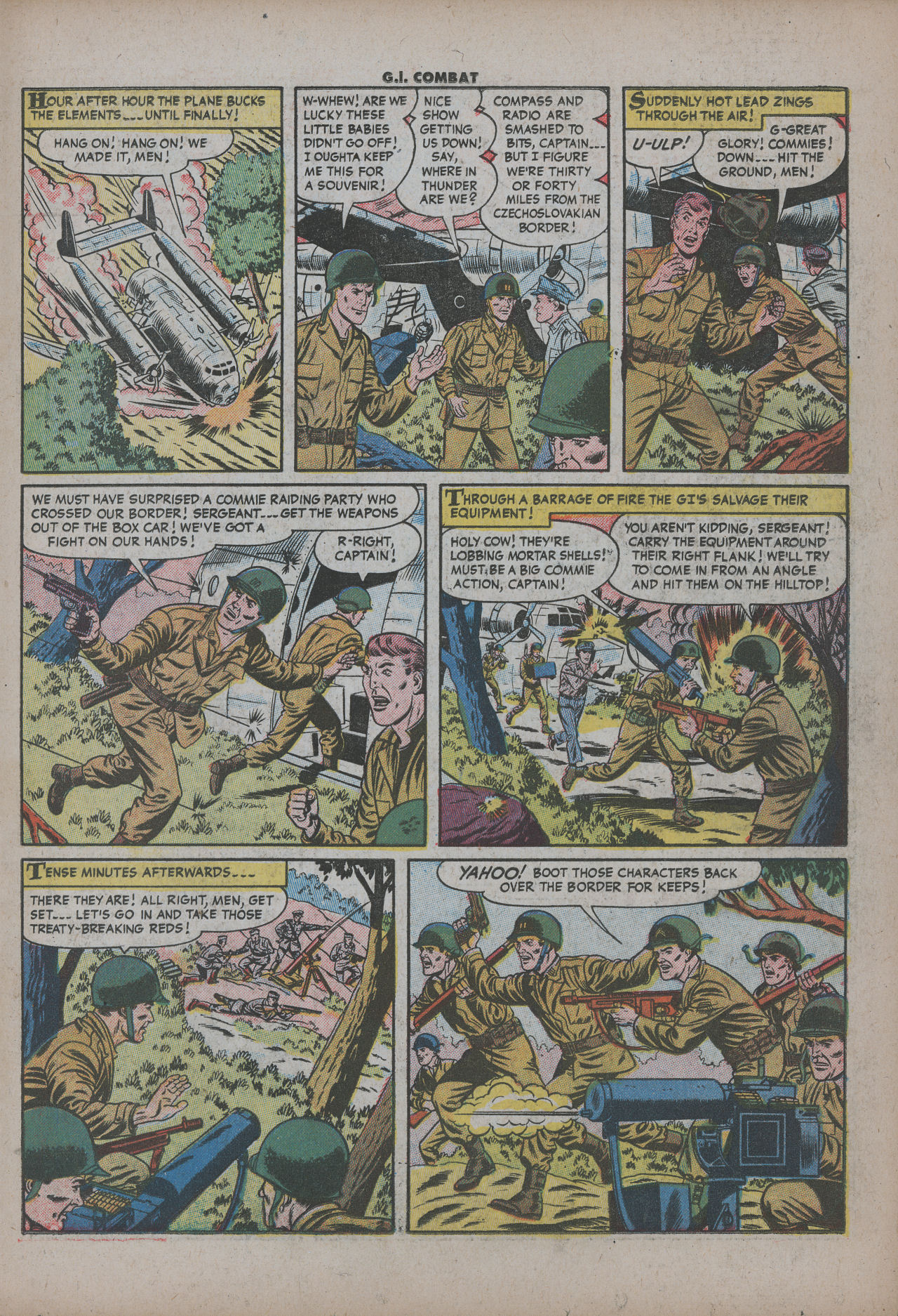 Read online G.I. Combat (1952) comic -  Issue #27 - 19