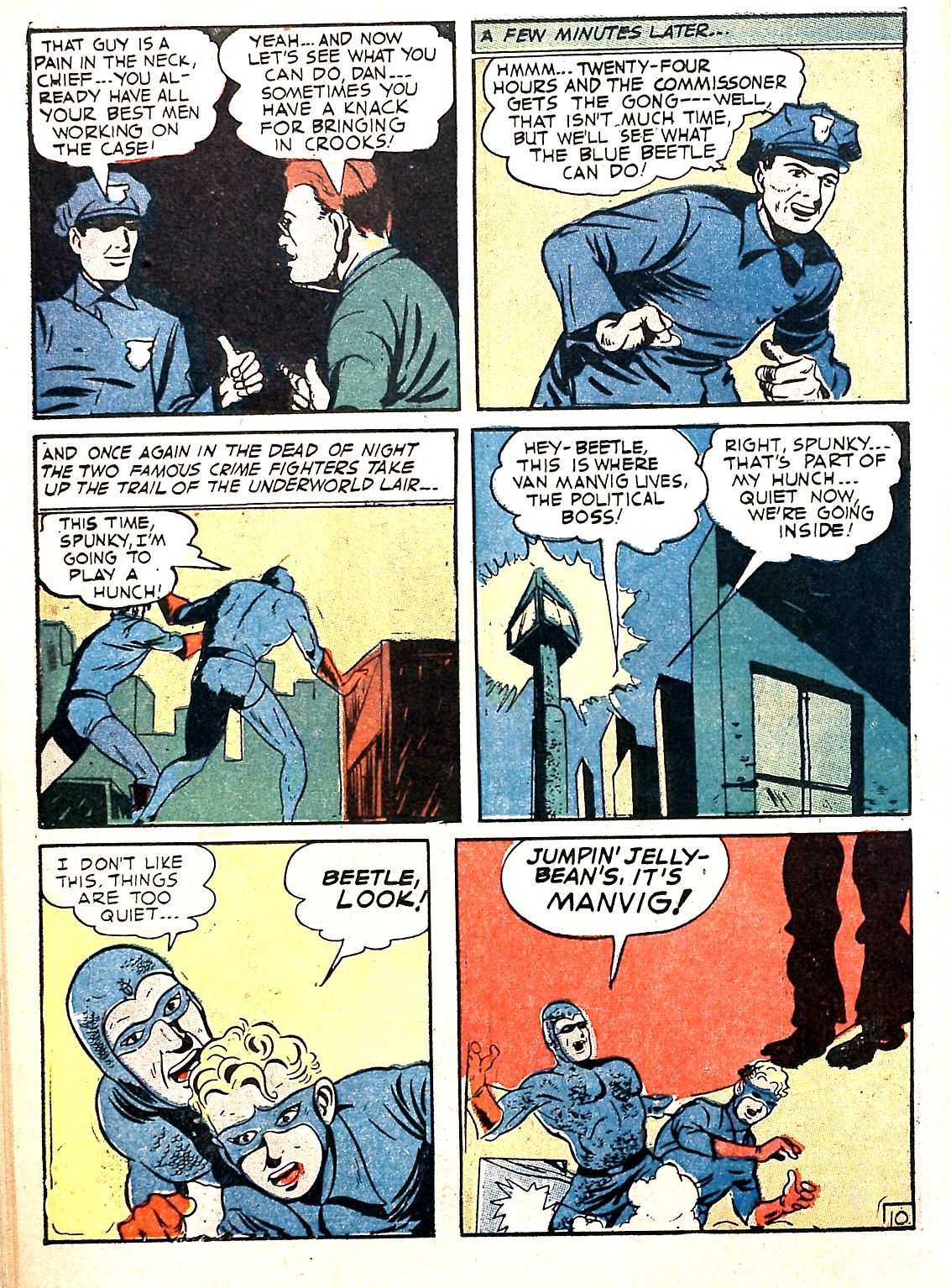 Read online The Blue Beetle comic -  Issue #18 - 28