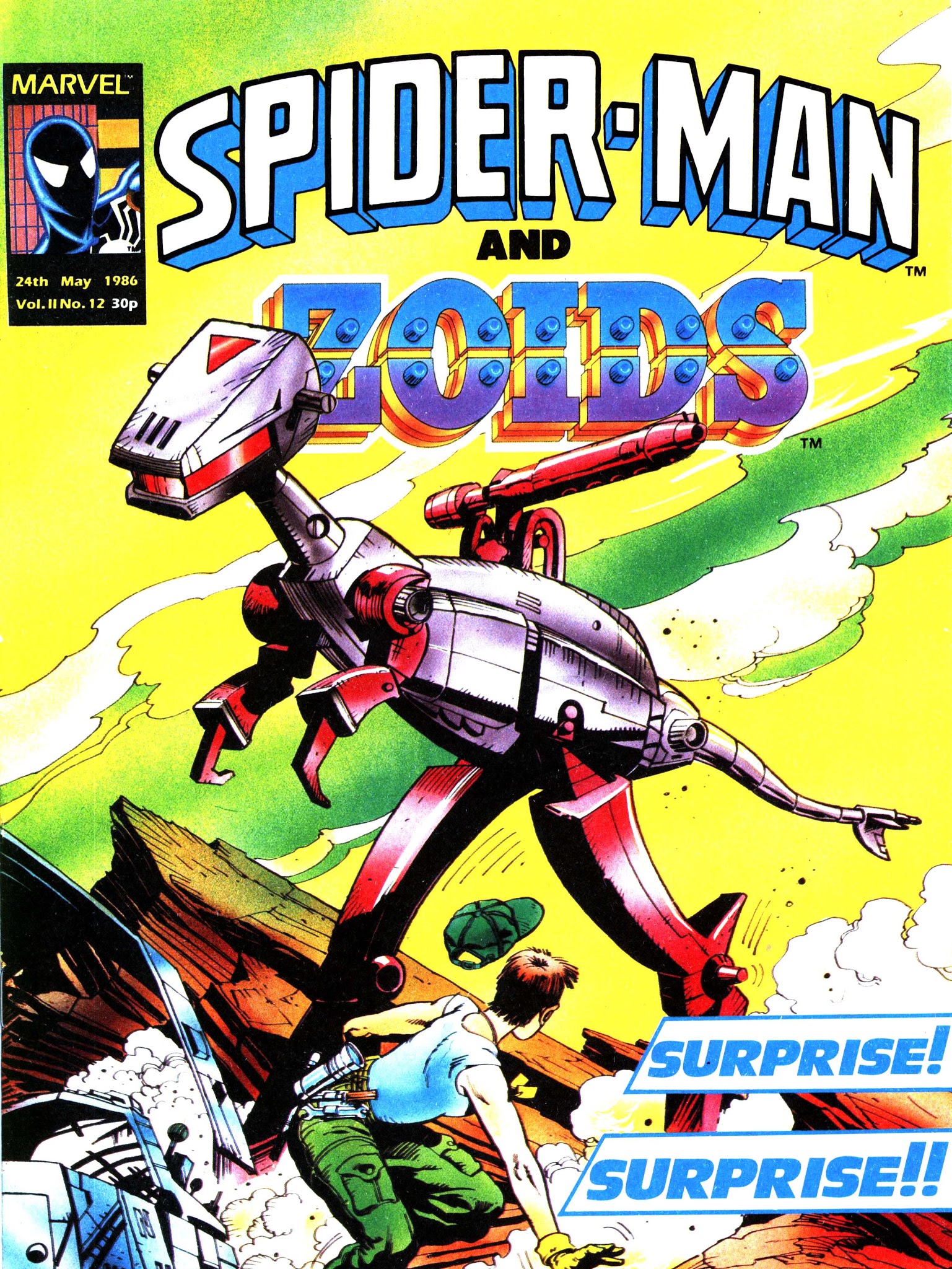 Read online Spider-Man and Zoids comic -  Issue #12 - 1