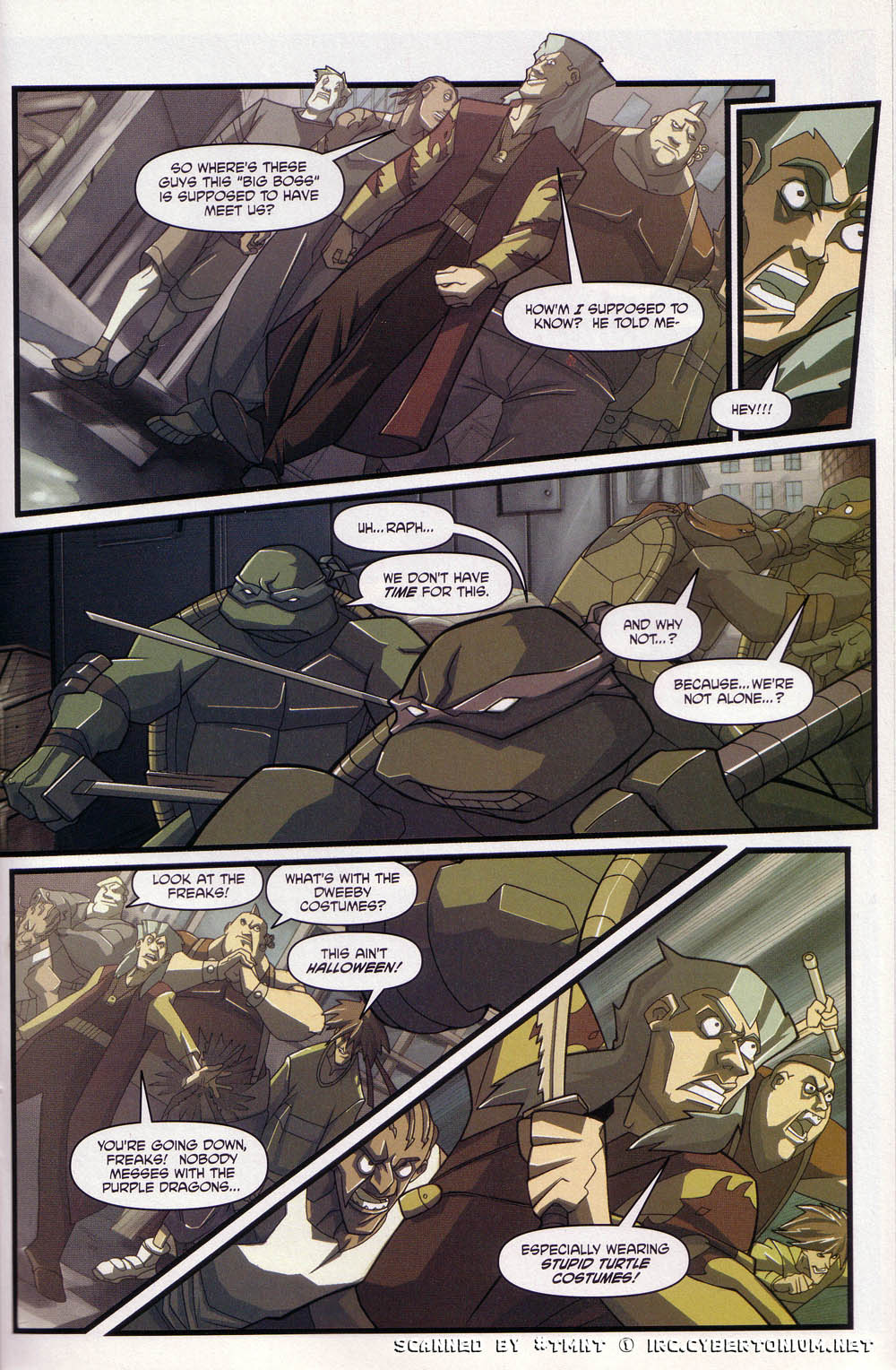 Read online Teenage Mutant Ninja Turtles (2003) comic -  Issue #1 - 17
