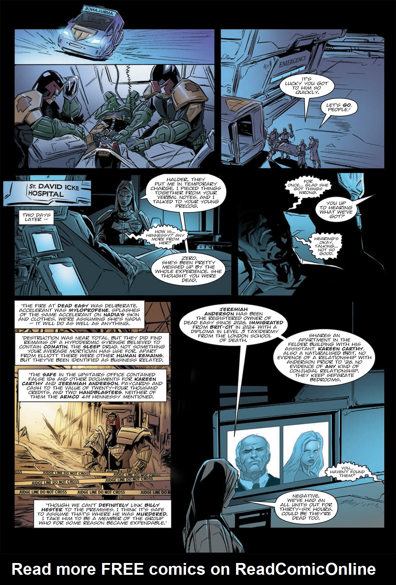 Read online Judge Dredd: Day of Chaos - The Fourth Faction comic -  Issue # TPB (Part 2) - 36