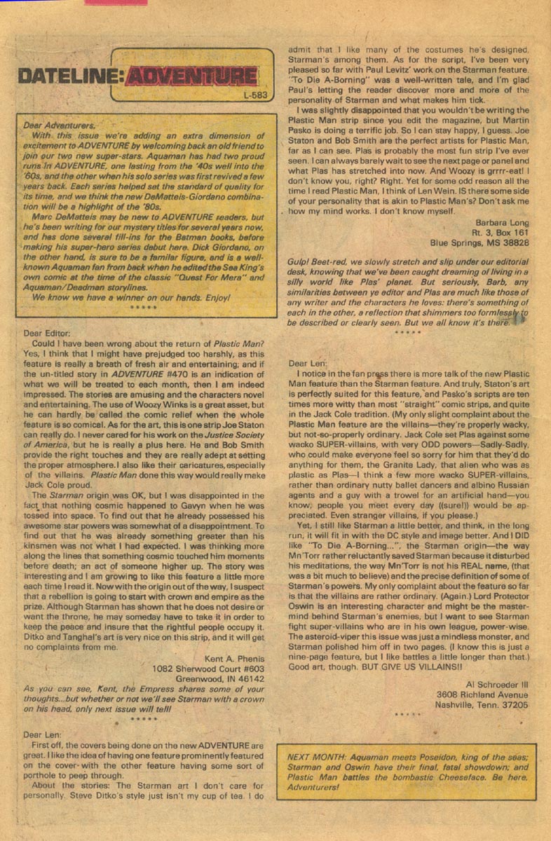 Adventure Comics (1938) 475 Page 14