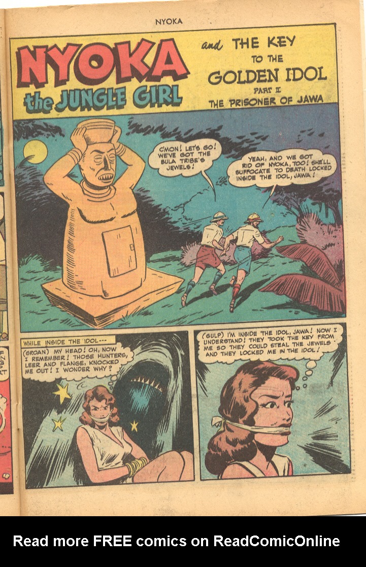 Read online Nyoka the Jungle Girl (1945) comic -  Issue #31 - 45