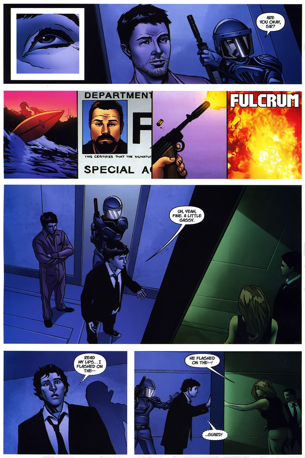 Read online Chuck comic -  Issue #1 - 15