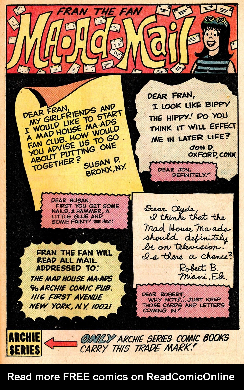 Read online Mad House Ma-ad Freak-Out comic -  Issue #71 - 26