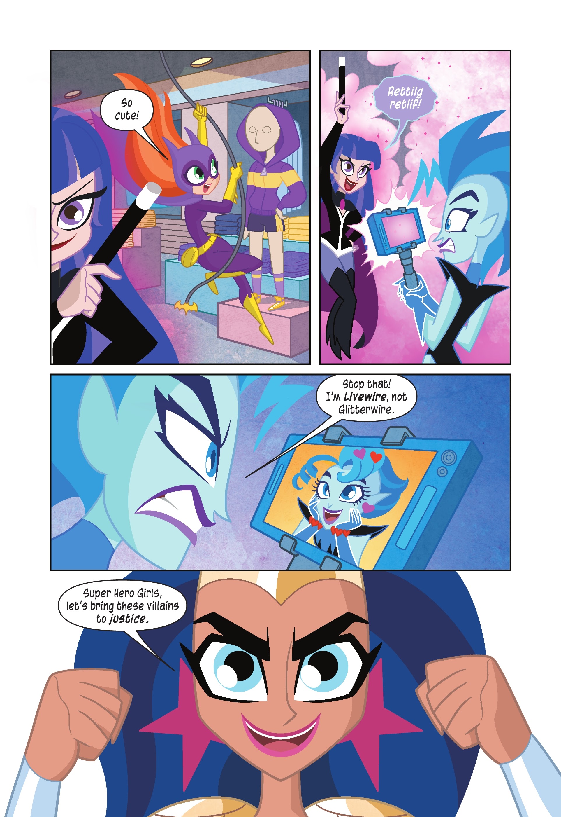 Read online Teen Titans Go!/DC Super Hero Girls: Exchange Students comic -  Issue # TPB (Part 1) - 12