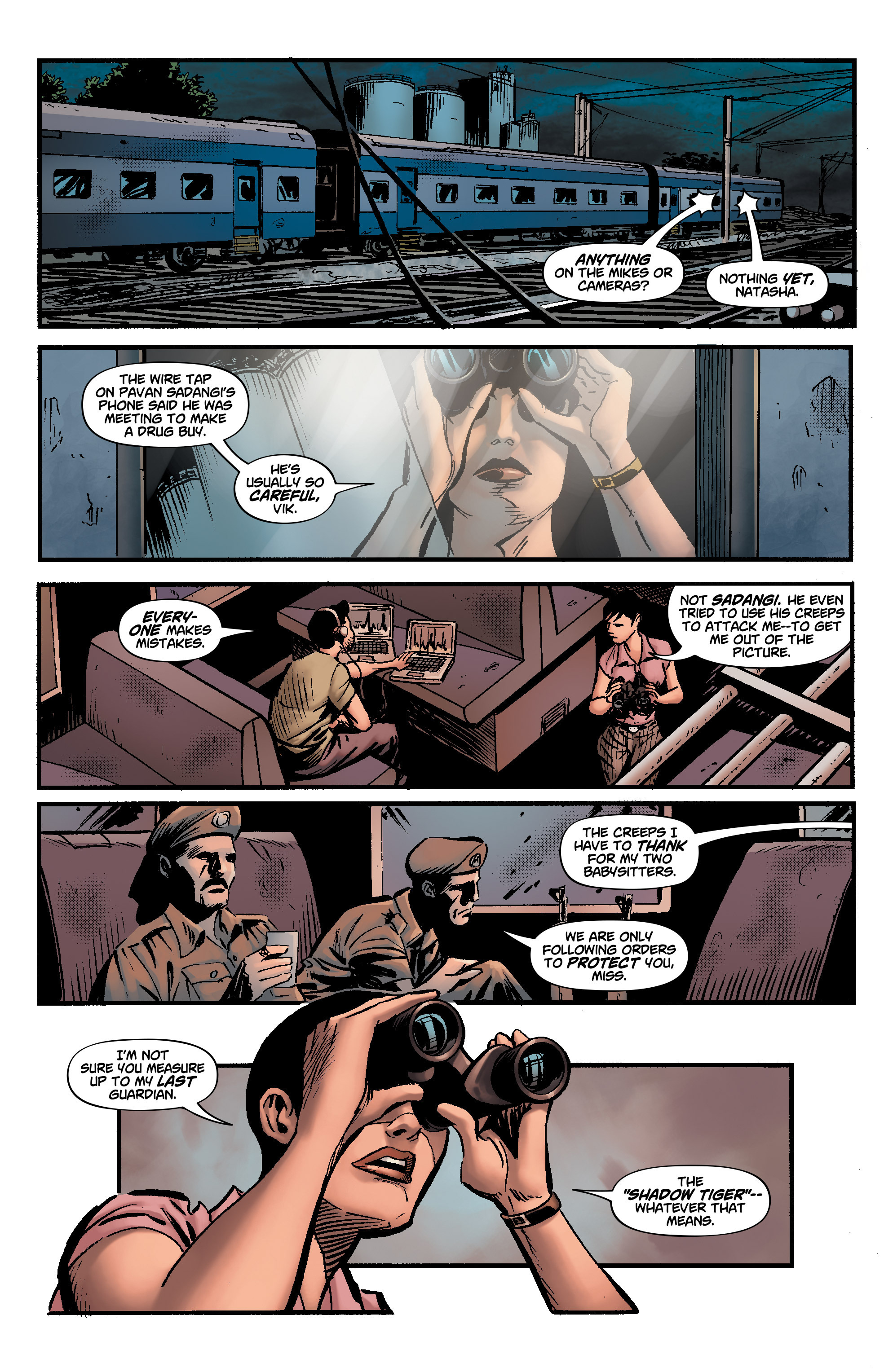 Read online Shadow Tiger comic -  Issue #3 - 11