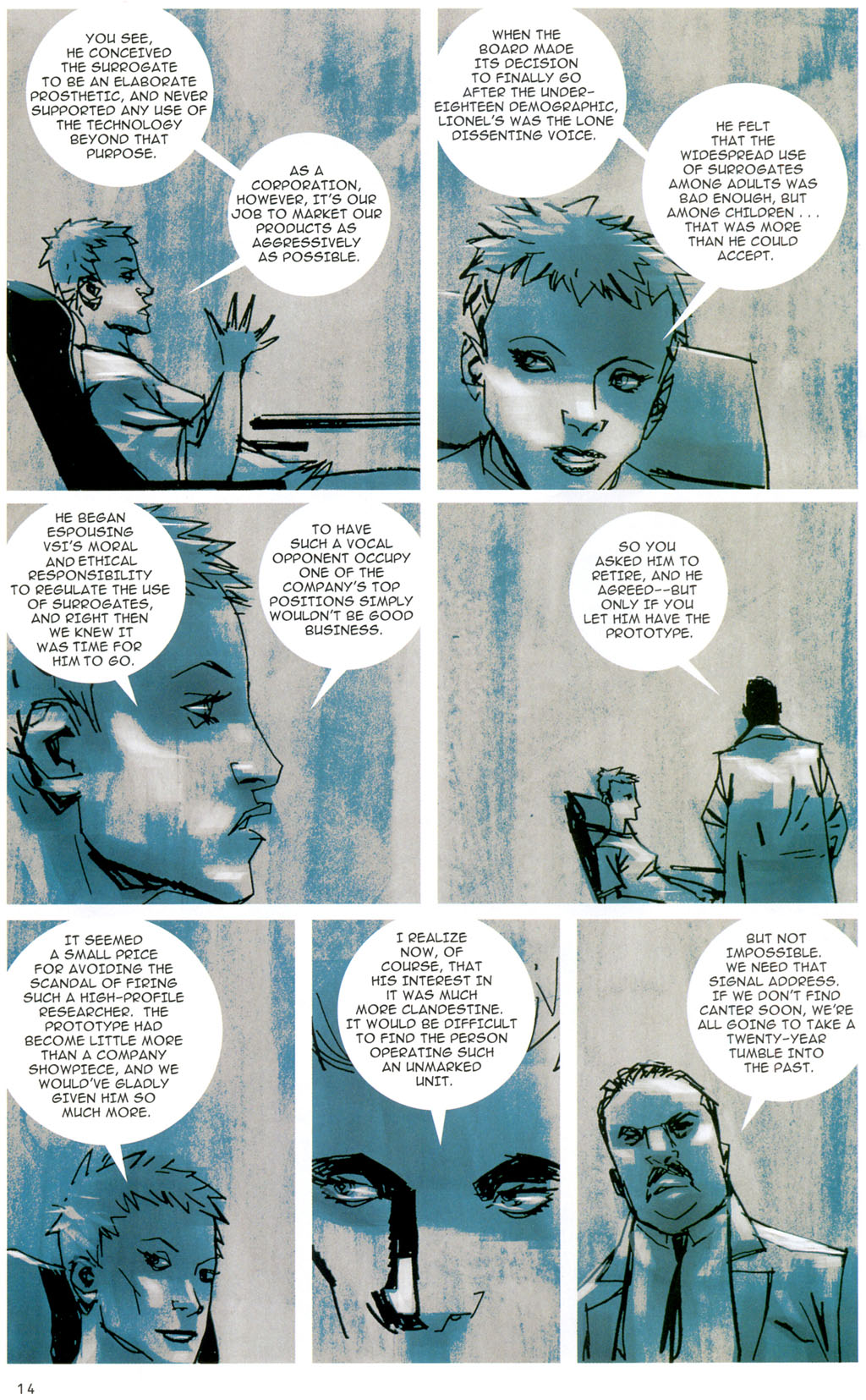 Read online The Surrogates comic -  Issue #5 - 16
