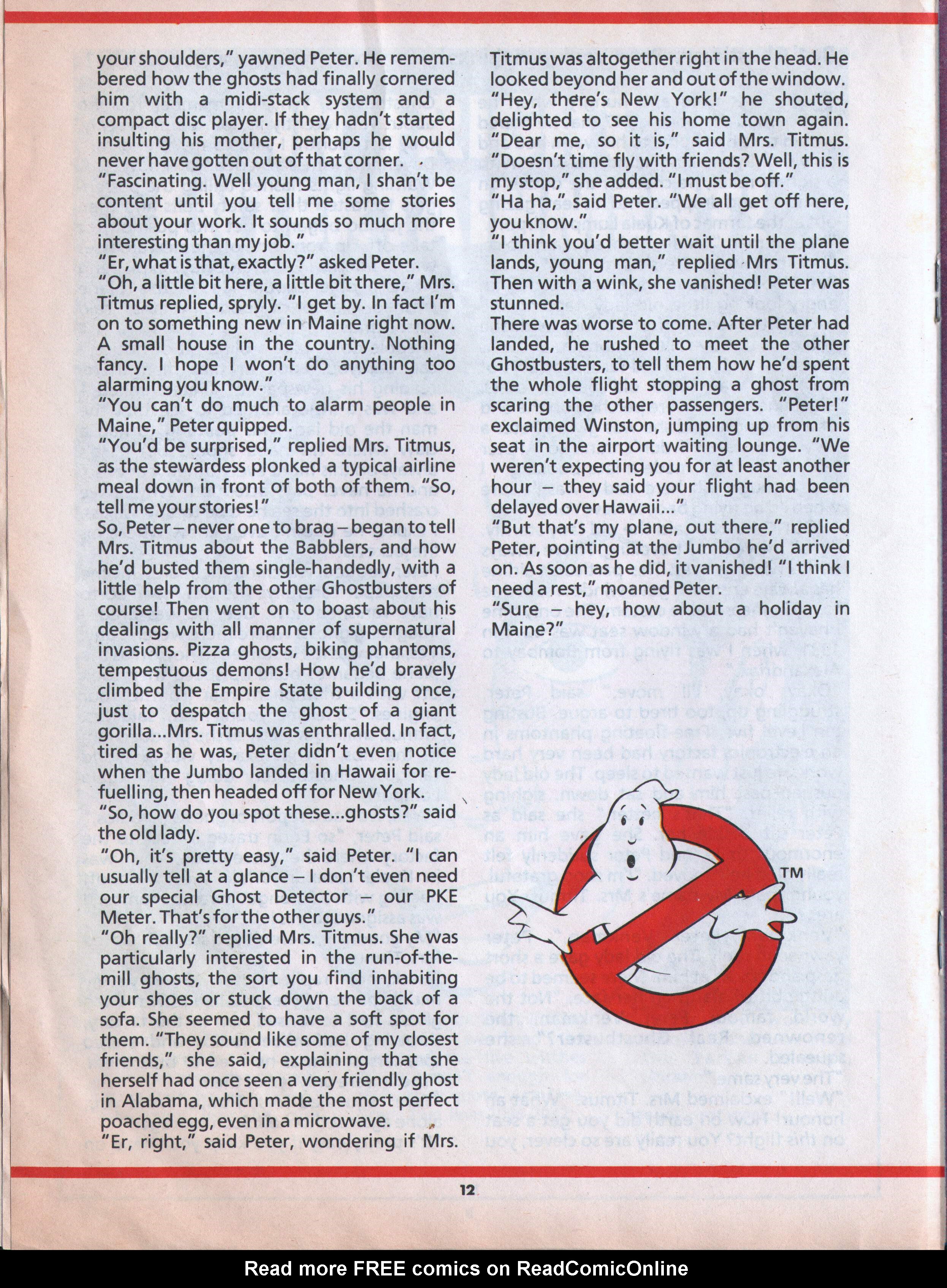 Read online The Real Ghostbusters comic -  Issue #104 - 4