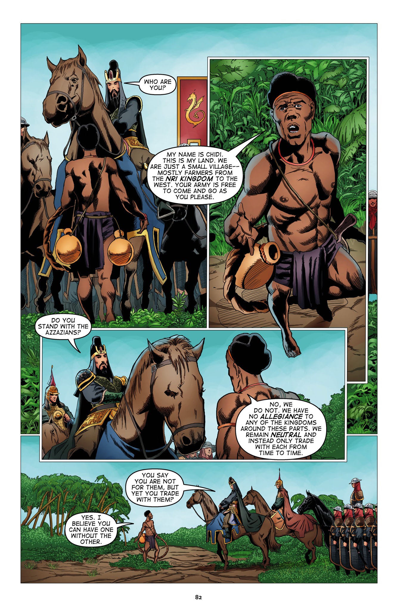 Read online Malika: Warrior Queen comic -  Issue # TPB 1 (Part 1) - 84